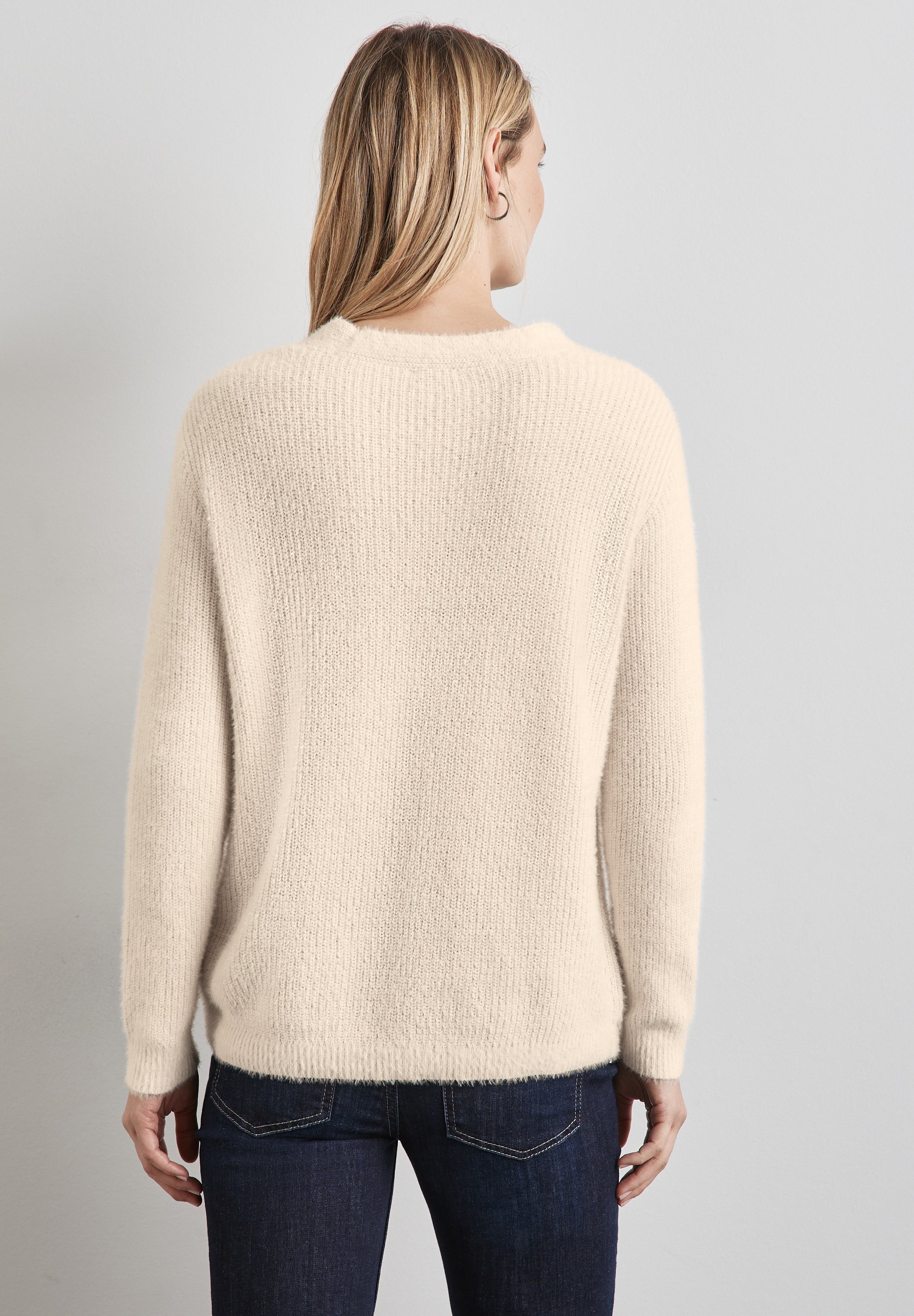 STREET ONE Strickpullover - Damen Strickpullover - Turtleneck, Langarm, Ang günstig online kaufen