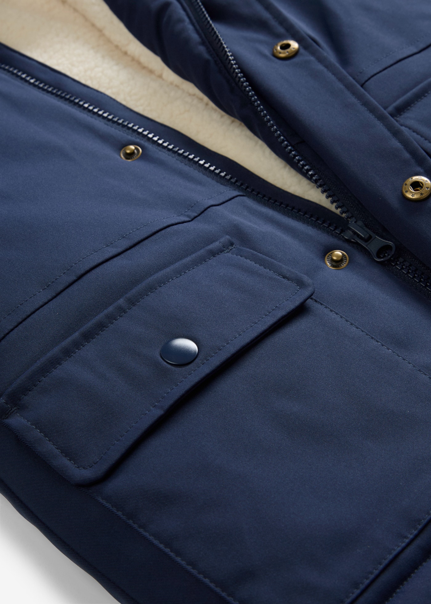 bonprix Winterjacke für Jungen, wasserabweisend, aus Polyester und Elastomultiester