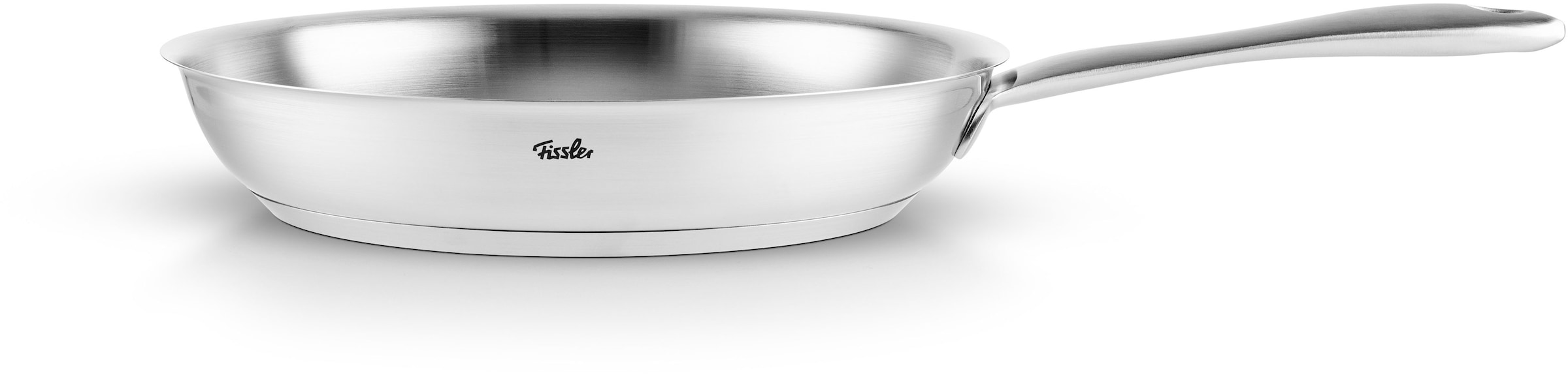 Fissler Pfannen-Set »Catania« Edelstahl 18/10 Set, Ø 24 cm + 28 cm, 2 Stk. tlg. Backofen- und Spülmaschinengeeignet, Inuktion