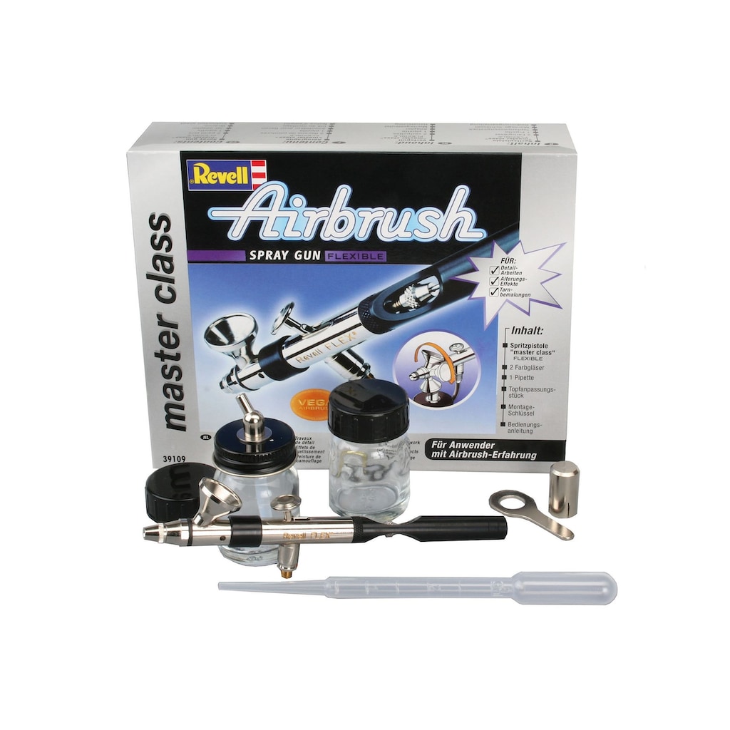 Revell® Farbsprühgerät »Airbrush-Pistole - Spray gun master class Flexible«