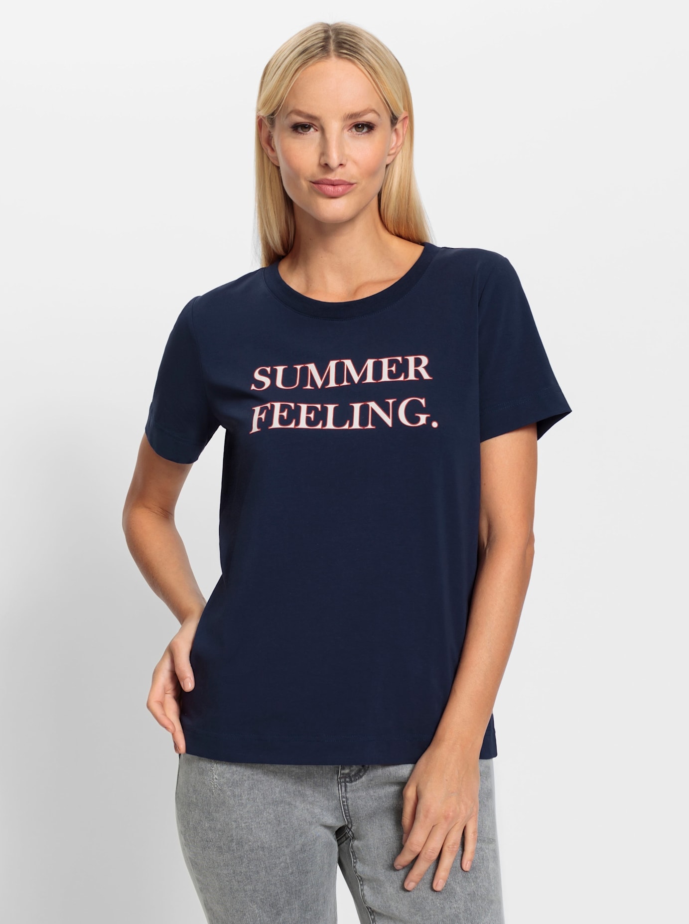 heine T-Shirt »T-Shirt«, (1 tlg.)
