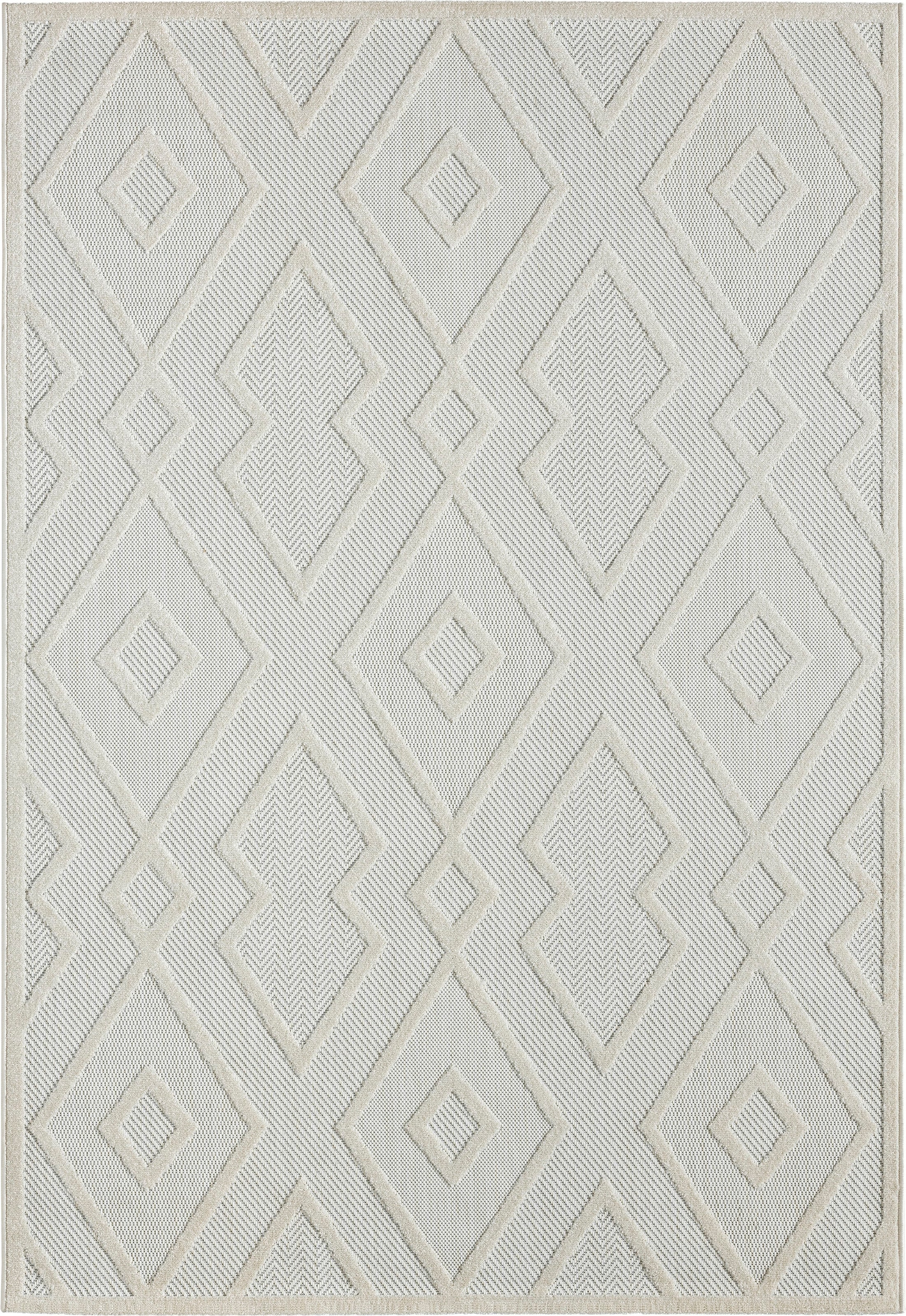 merinos Teppich »Tenerife 54085«, rechteckig, 5 mm Höhe, In- und Outdoor geeignet, robuster Kurzflor, Balkon, Außenbereich