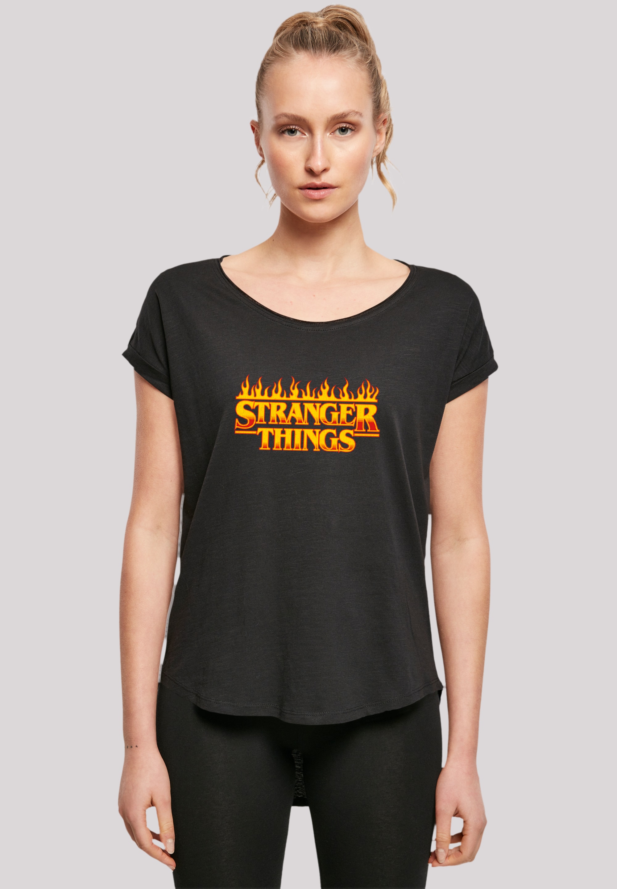 F4NT4STIC T-Shirt "Stranger Things Fire Logo Women Netflix TV Series", Prem günstig online kaufen