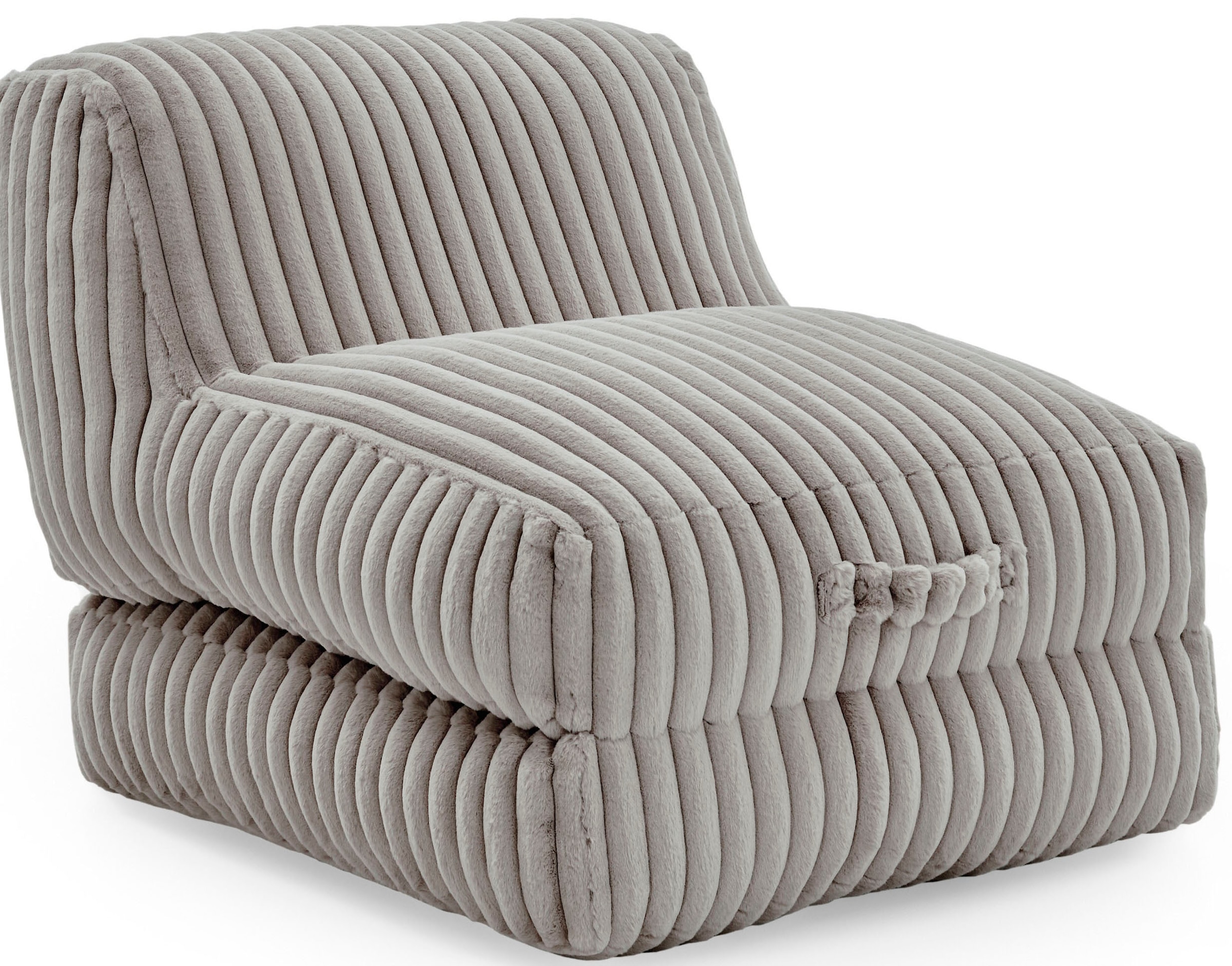 INOSIGN Sessel »Missy«, Loungesessel Cord, Schlaffunktion, BAUR in 2 aus Pouf-Funktion. | mit Größen, kaufen