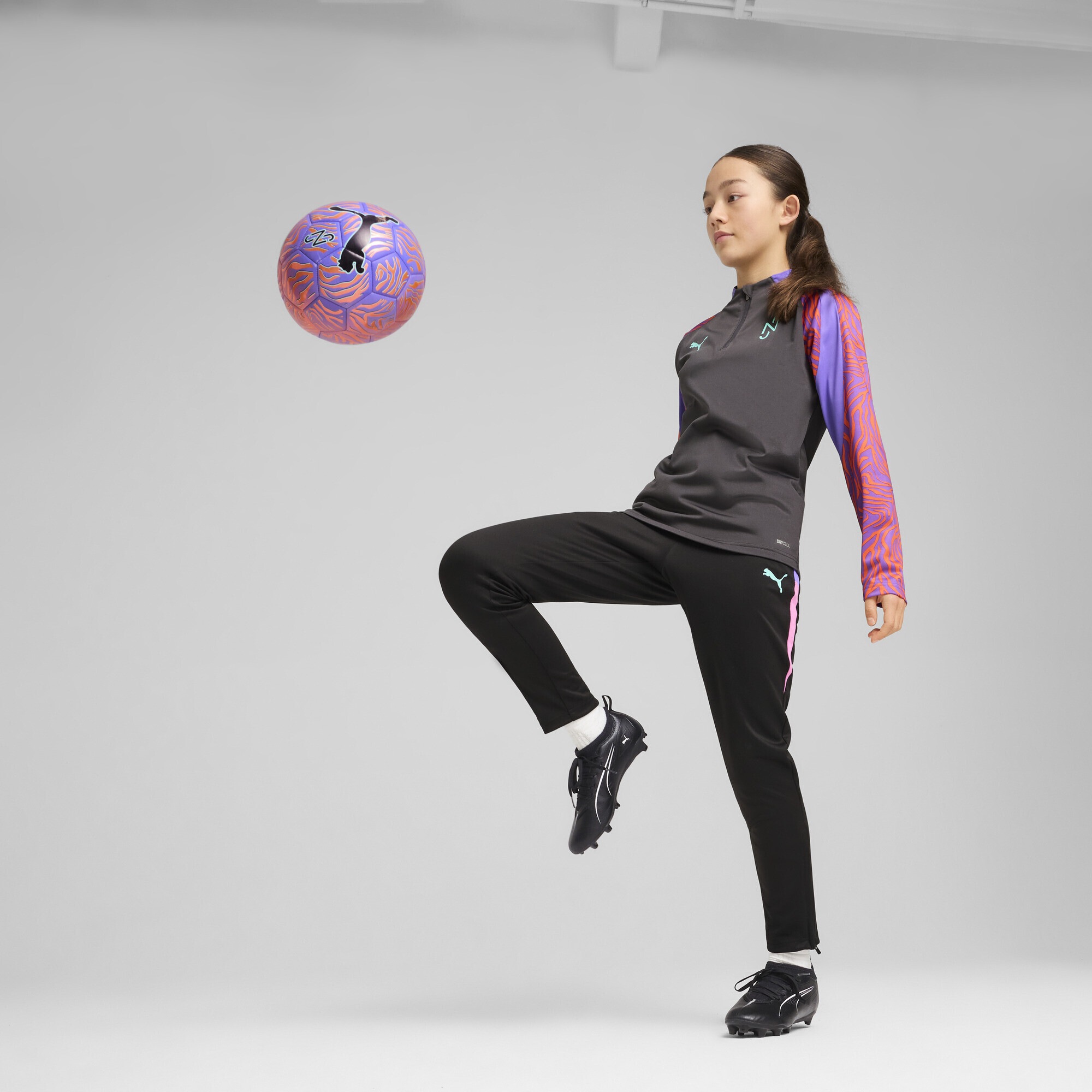 PUMA Sweatjacke »Neymar Jr Creativity Fußballtop mit viertellangem Reißverschluss«