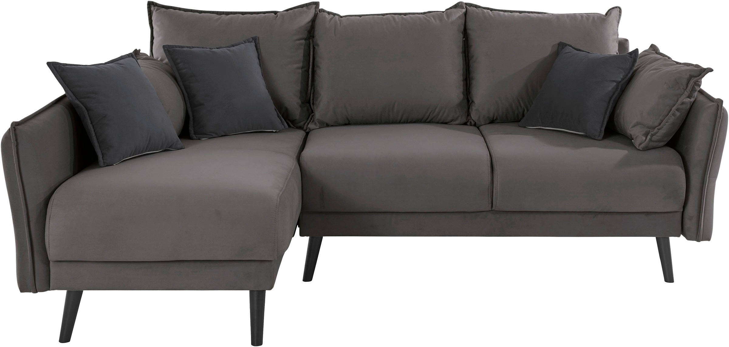 Home affaire Ecksofa "Asra L-Form" incl. Bettfunktion und Bettkasten, Seite günstig online kaufen