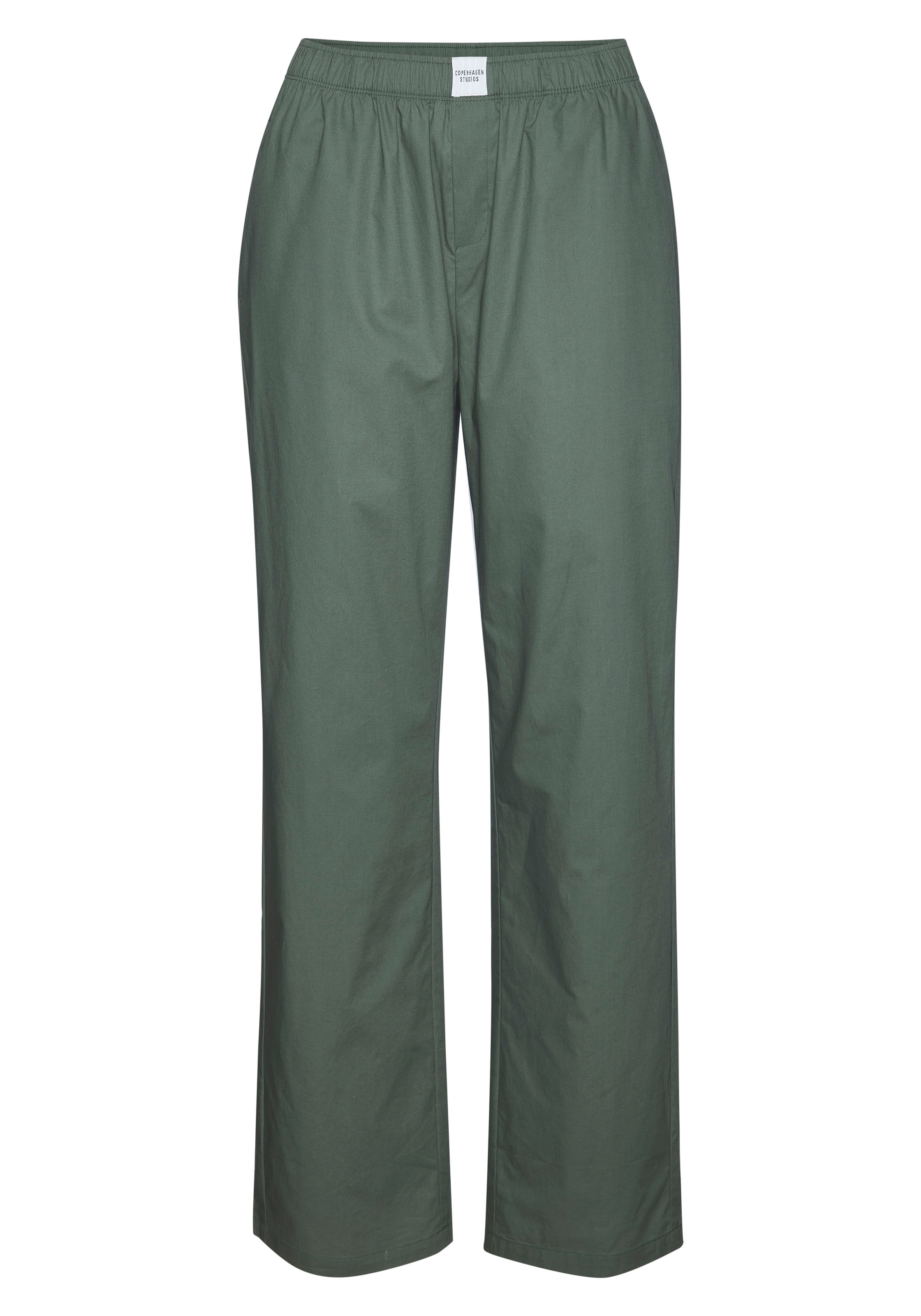 Copenhagen Studios Pyjamahose Leichte Webware aus Baumwolle günstig online kaufen