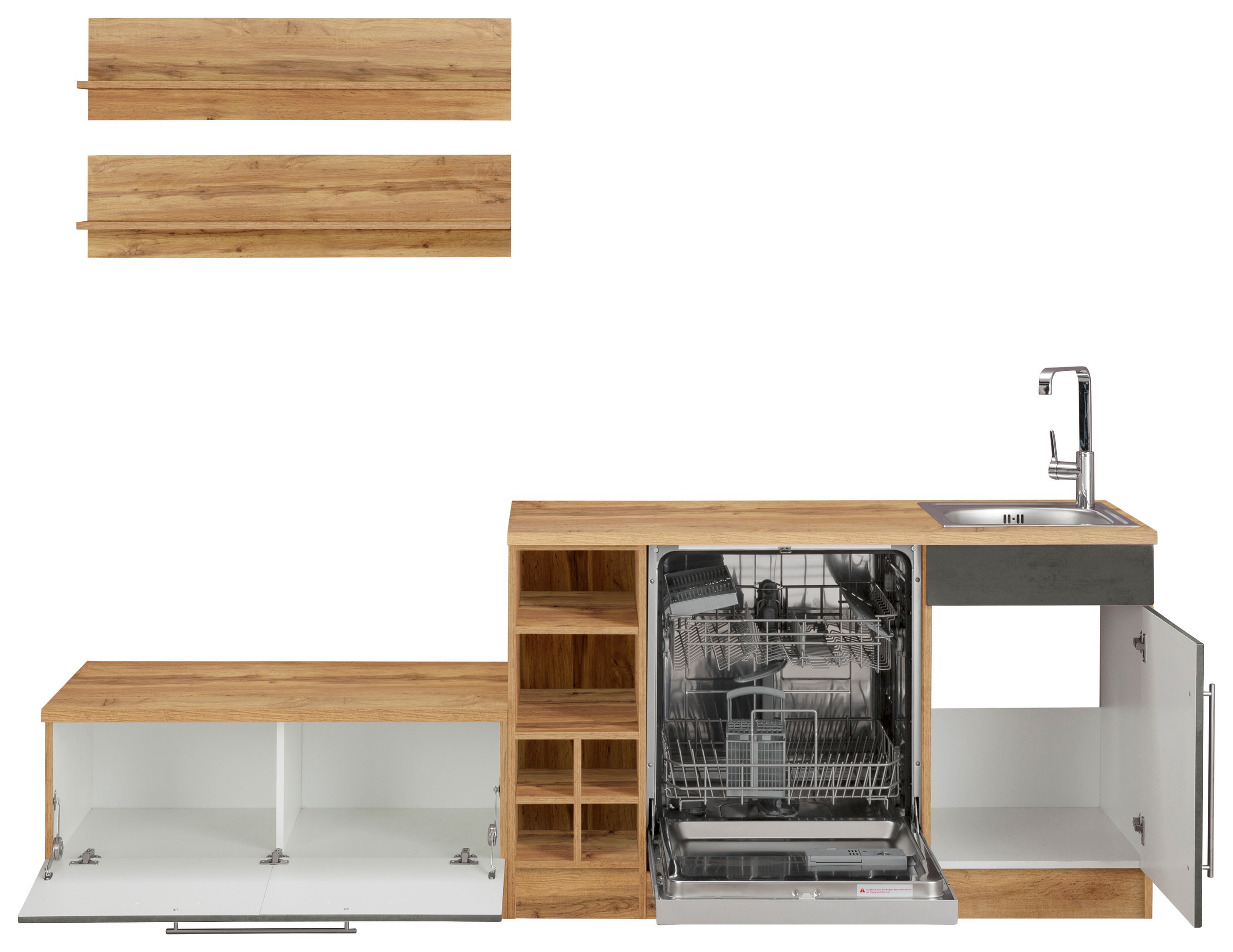 300 x »Samos«, E-Geräten, mit Winkelküche BAUR Stellbreite kaufen | HELD 250 cm MÖBEL