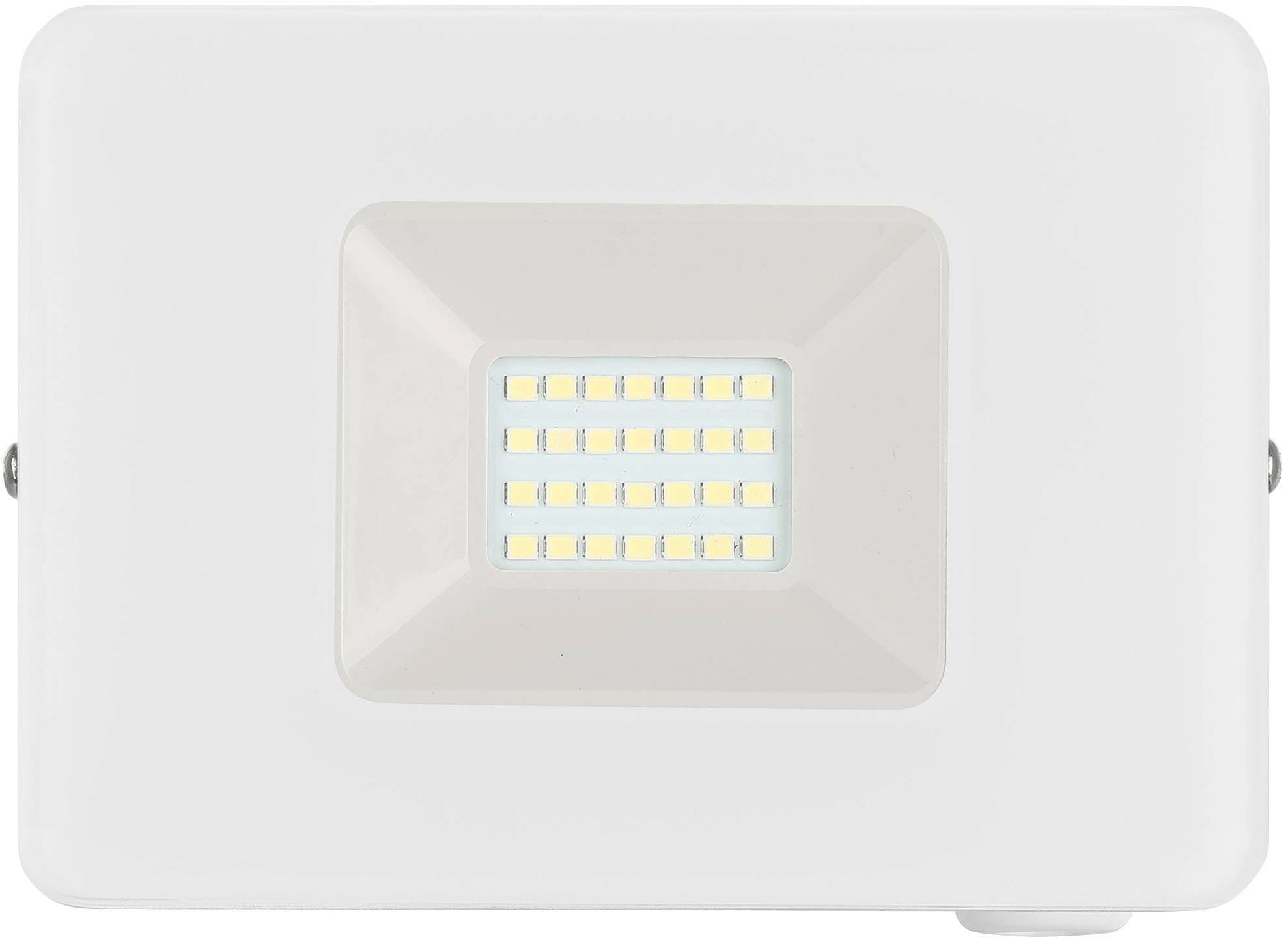 EGLO Wandleuchte »Faedo 3, Außen-Strahler, Außenleuchte, Wandstrahler, IP65, Lampe« LED-Modul 1 Stk. Kaltweiß Wand-/Deckenleuchte - L13 x H9,5 x AL3 cm - weiß - 21W inkl.
