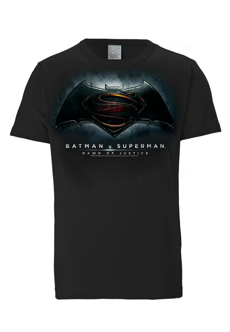 LOGOSHIRT T-Shirt »Batman v Superman - Dawn of Justice«, mit coolem Frontdruck