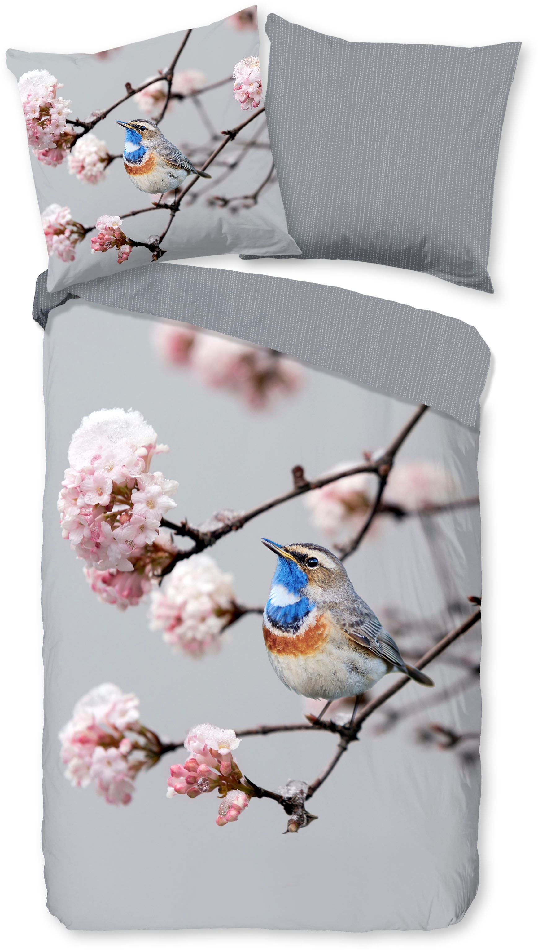 PURE luxury collection Wendebettwäsche "Yule" 2 Stk. tlg. Mikrofaser, 135x2 günstig online kaufen