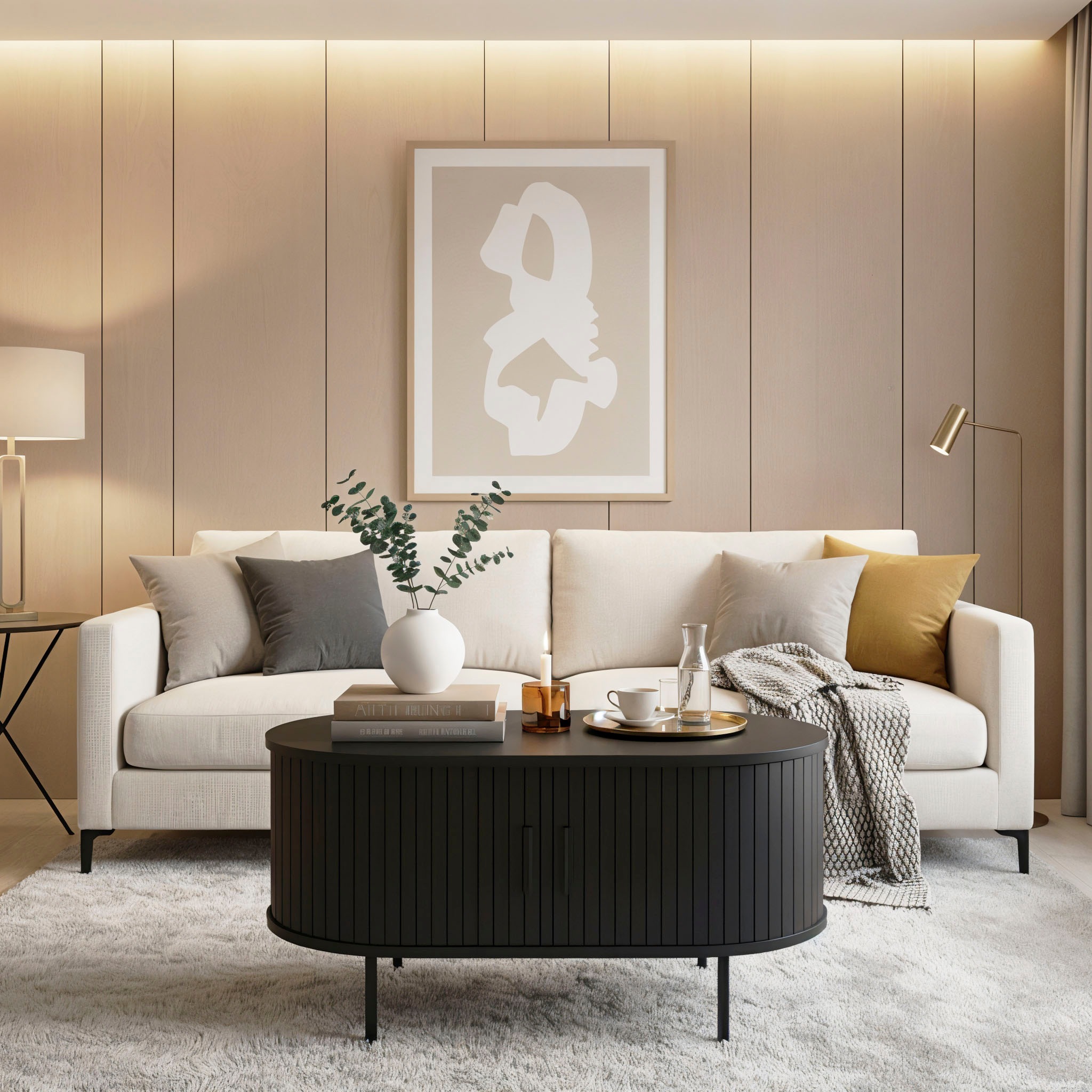 Home affaire Couchtisch 2 Schiebetüren günstig online kaufen