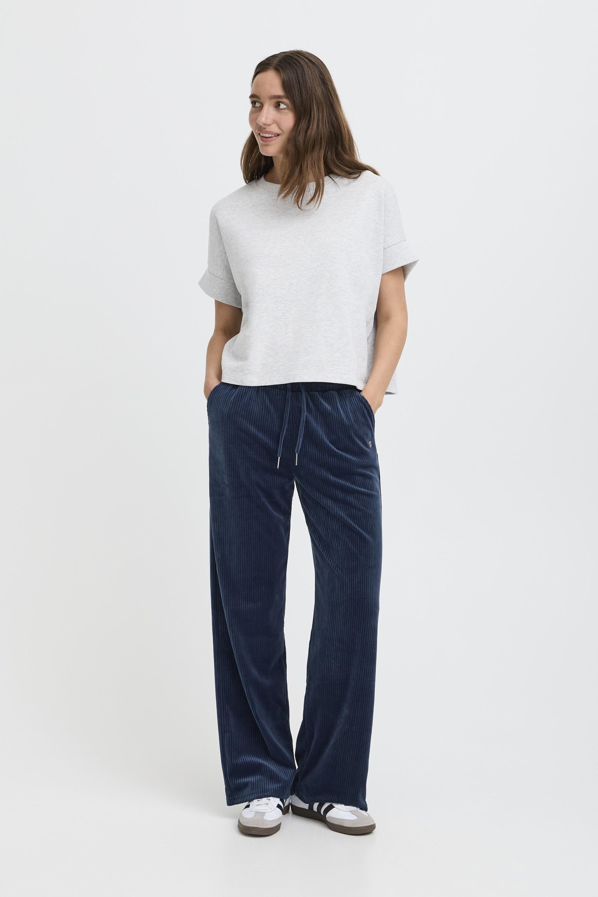 OXMO Loungehose "Loungehose OXEBBA WIDE LEG" günstig online kaufen