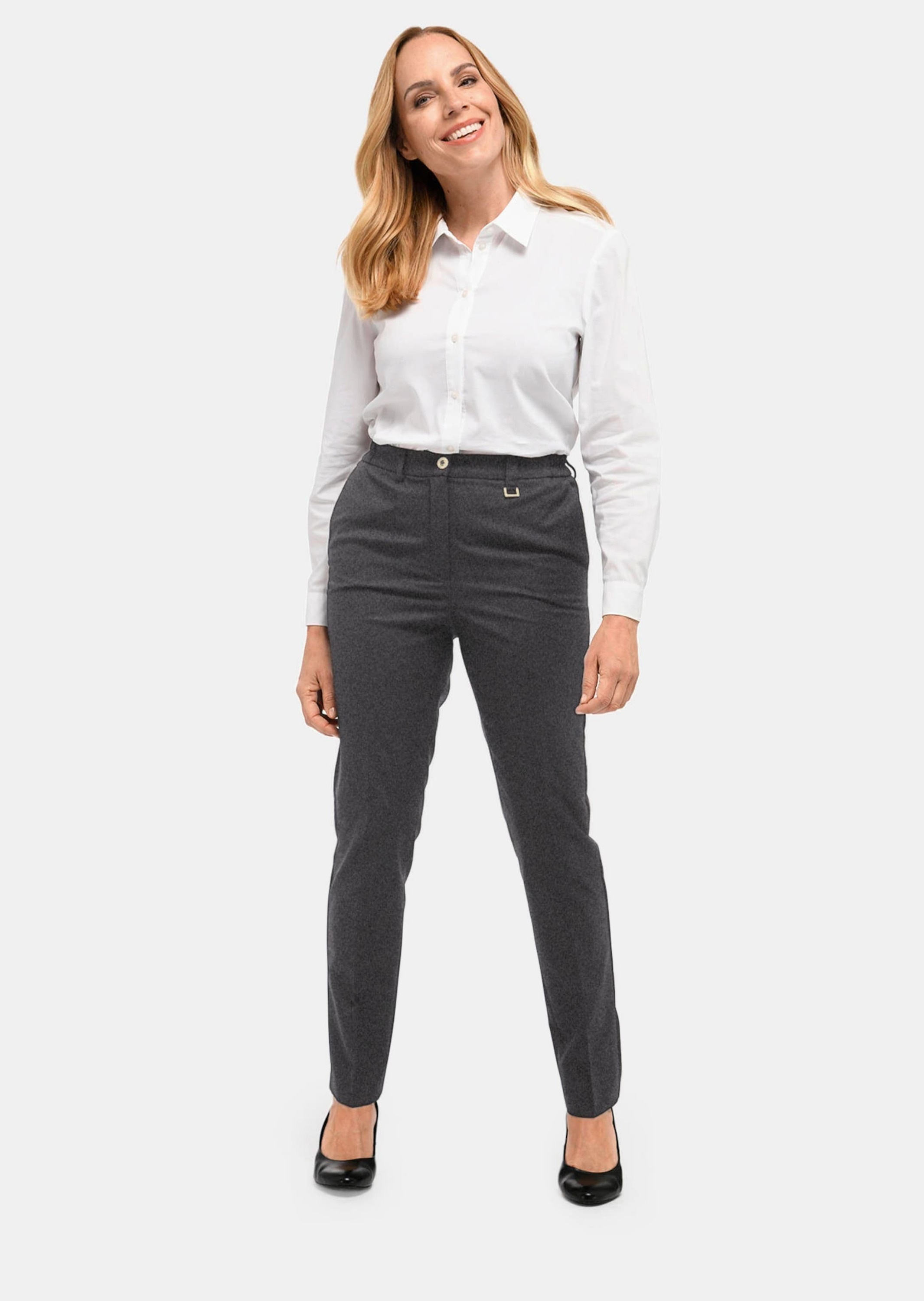 Goldner Carla Women's Trousers Anthracite 40 2