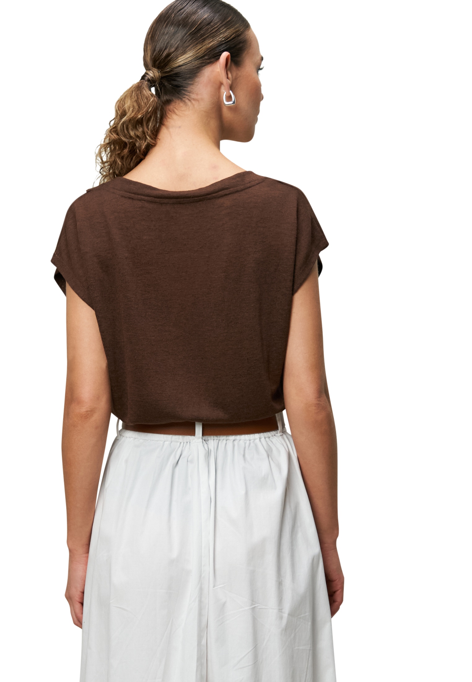 Zero T-Shirt »zero Sommer-T-Shirt mit V-Ausschnitt«, (1 tlg.), Plain/ohne Details