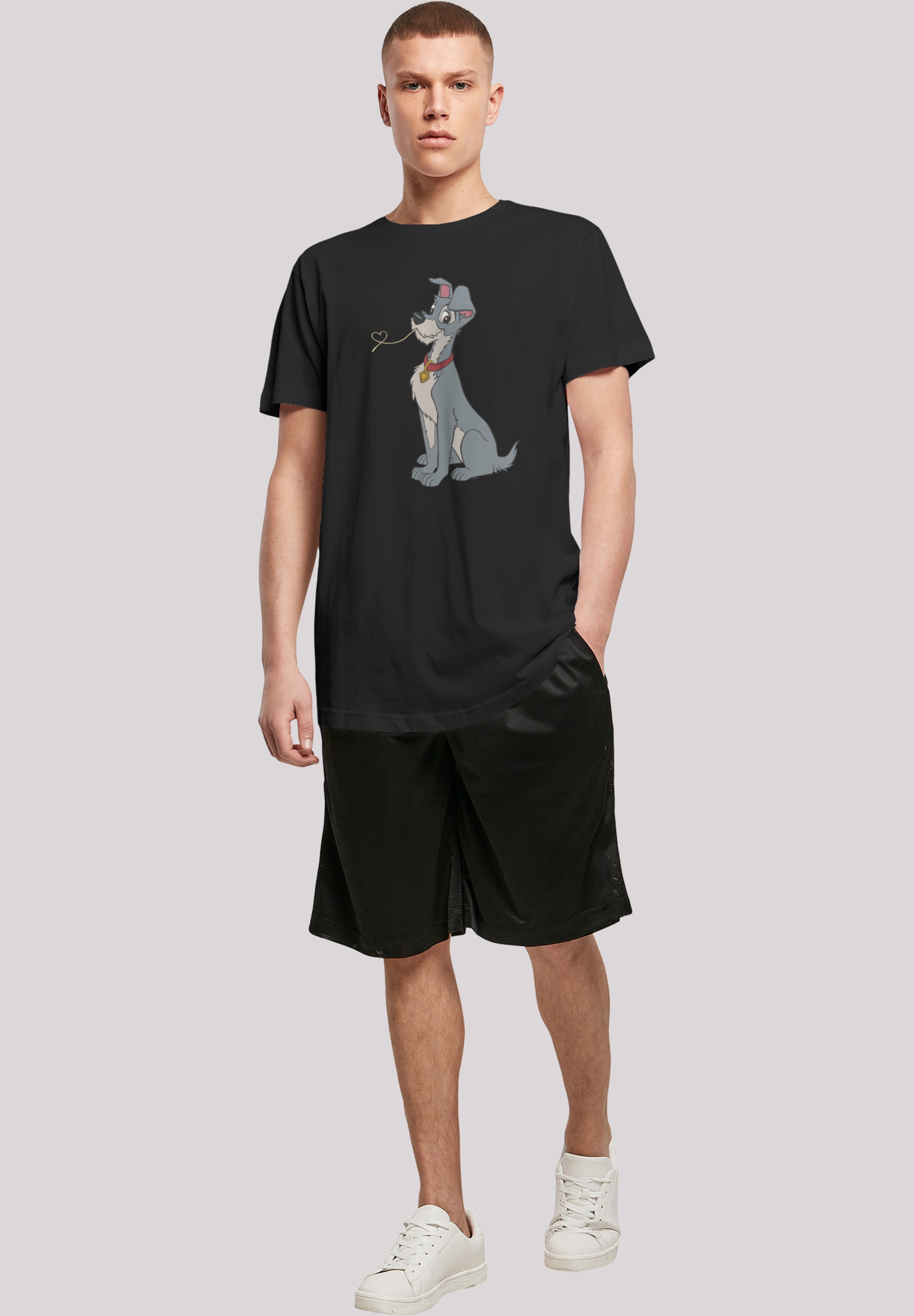 F4NT4STIC T-Shirt »Susi und Strolch Spaghetti Heart«, Print