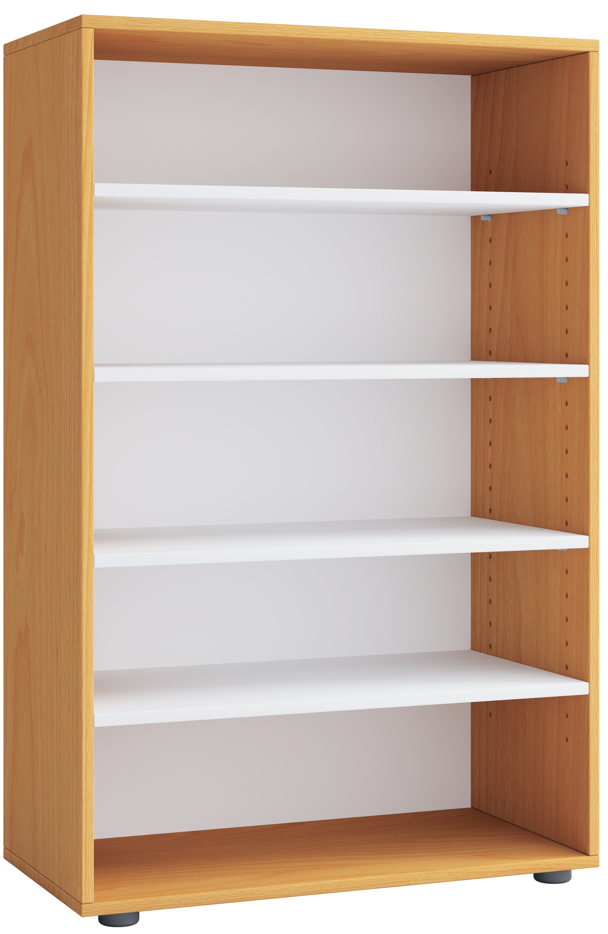 VCM Schuhschrank »VCM Holz-Schuhschrank | Maße: H. 110 x B. 70 x T. 37 cm | Allzweckschrank | 5 Fächer | ohne Türen¿ Lona« 1 Stk. tlg.