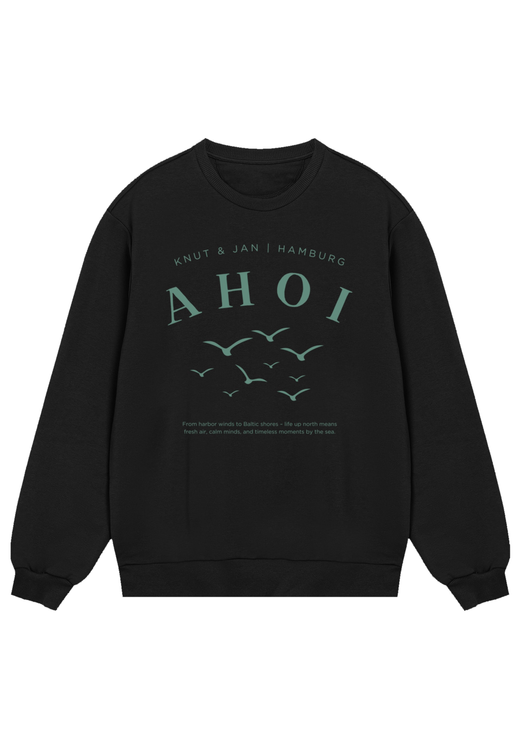 F4NT4STIC Sweatshirt »Ahoi Möwe Knut und Jan«, Osteee Kollektion, Urlaub, Ahoi Moin