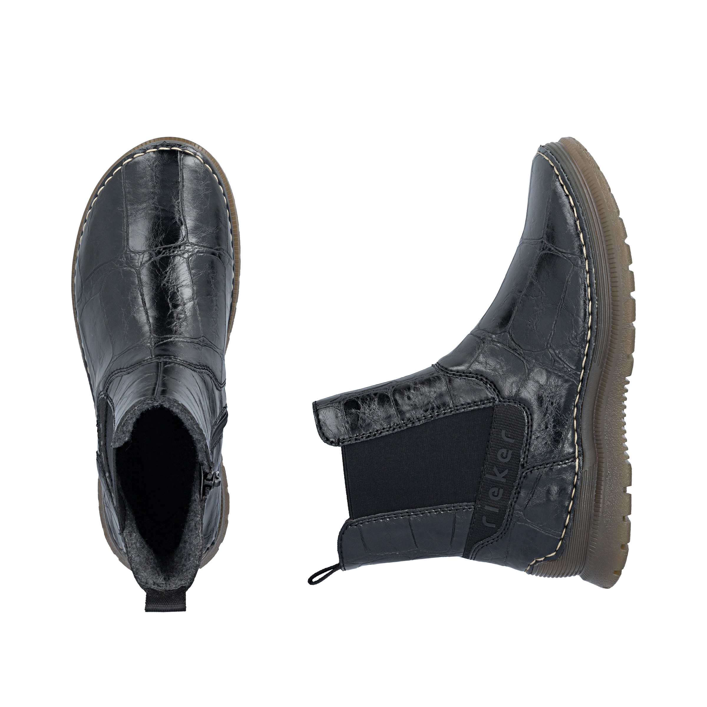 Rieker Chelseaboots  Herbstboots, Casual-Stiefelette in Used-Optik
