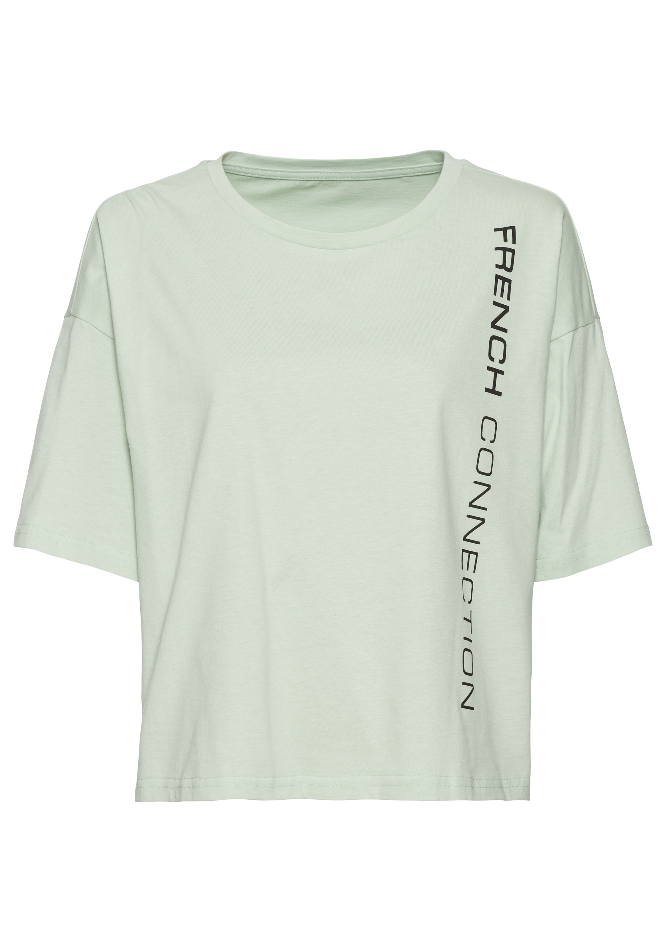 French Connection T-Shirt, mit weiten Ärmeln und Logodruck