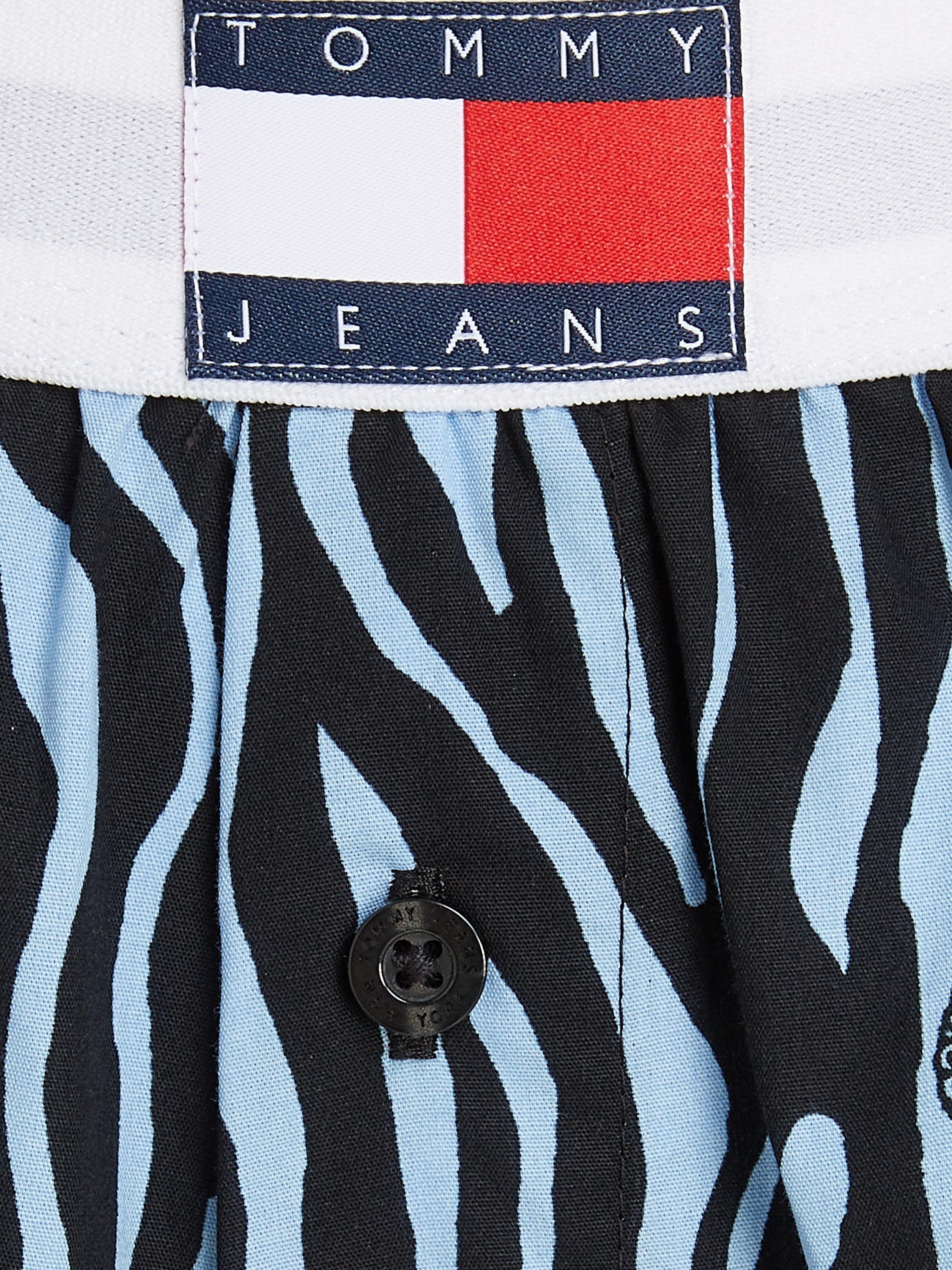 Tommy Hilfiger Underwear Schlafanzug »TANK - WOVEN SHORT PJ SET«, (2 tlg.),  mit elastischem Bund online bestellen | BAUR