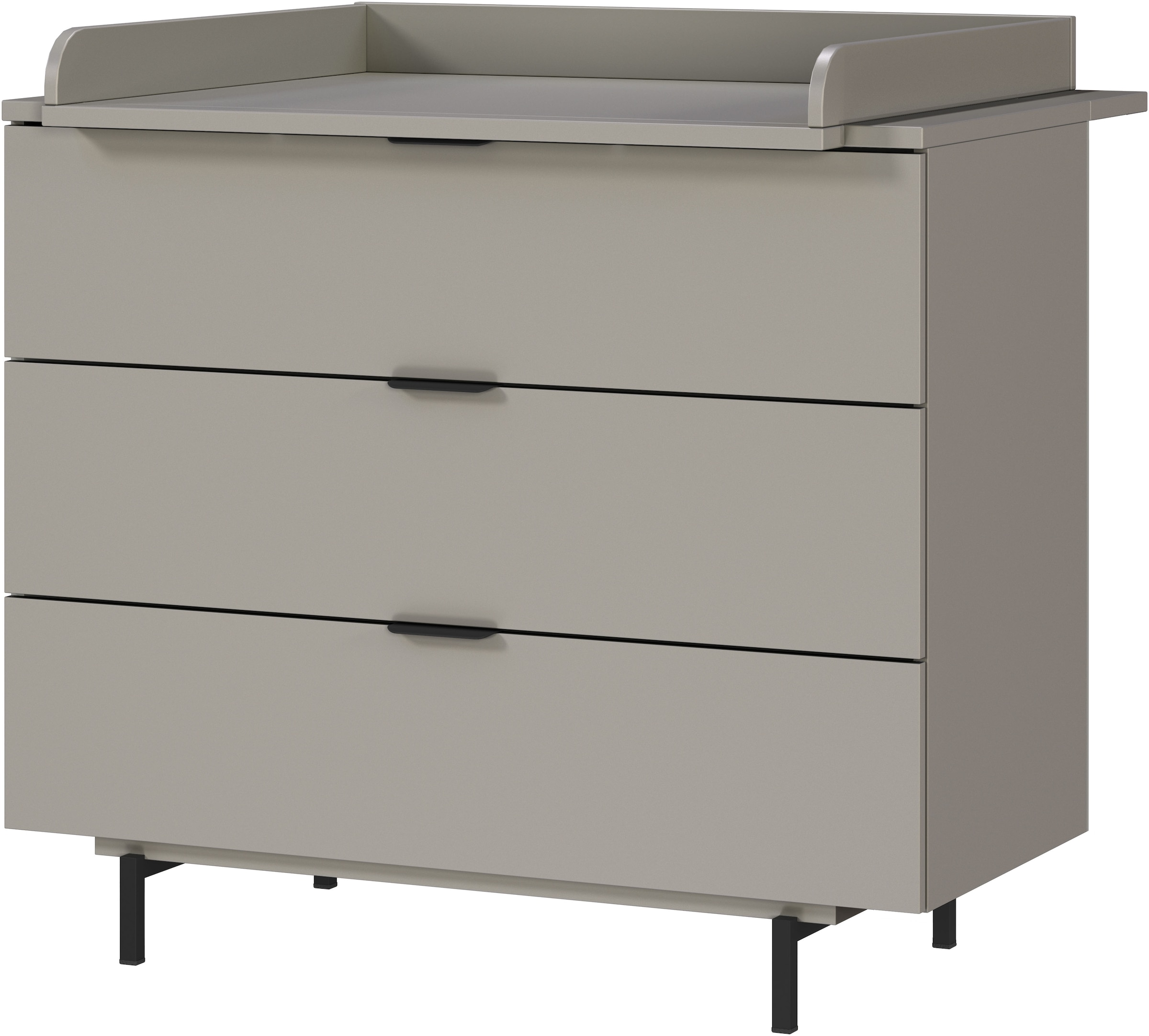 GERMANIA Babymöbel-Set »Tomino«, (Set, 3 tlg.), modernes Design, mitwachsendes Komplett-Set, GS-zertfiziert