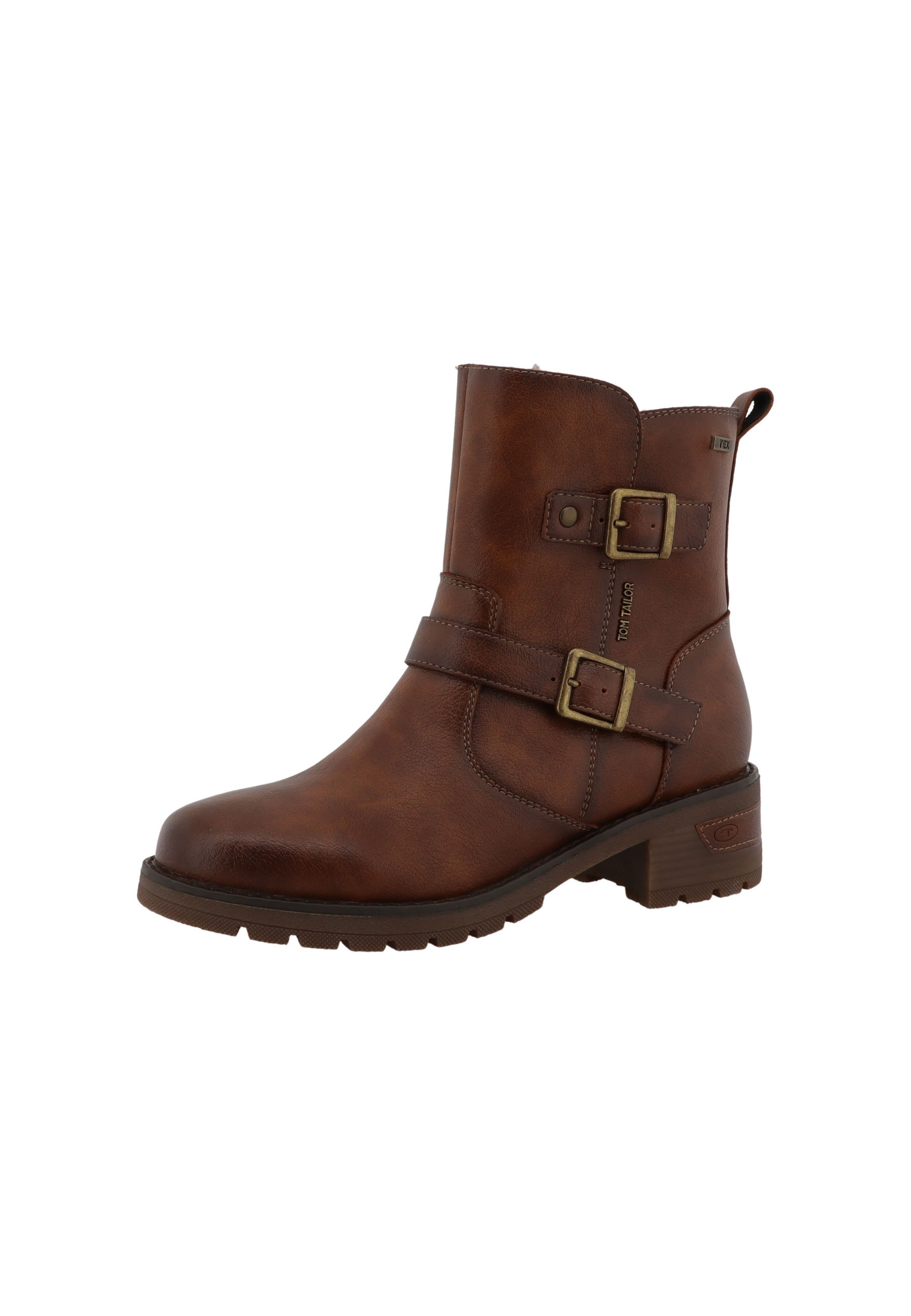 Stiefel TOM TAILOR "Tom Tailor Tall Boots", Damen, Gr. 36, braun, Polyurethan, unifarben, Schuhe Stiefel 2