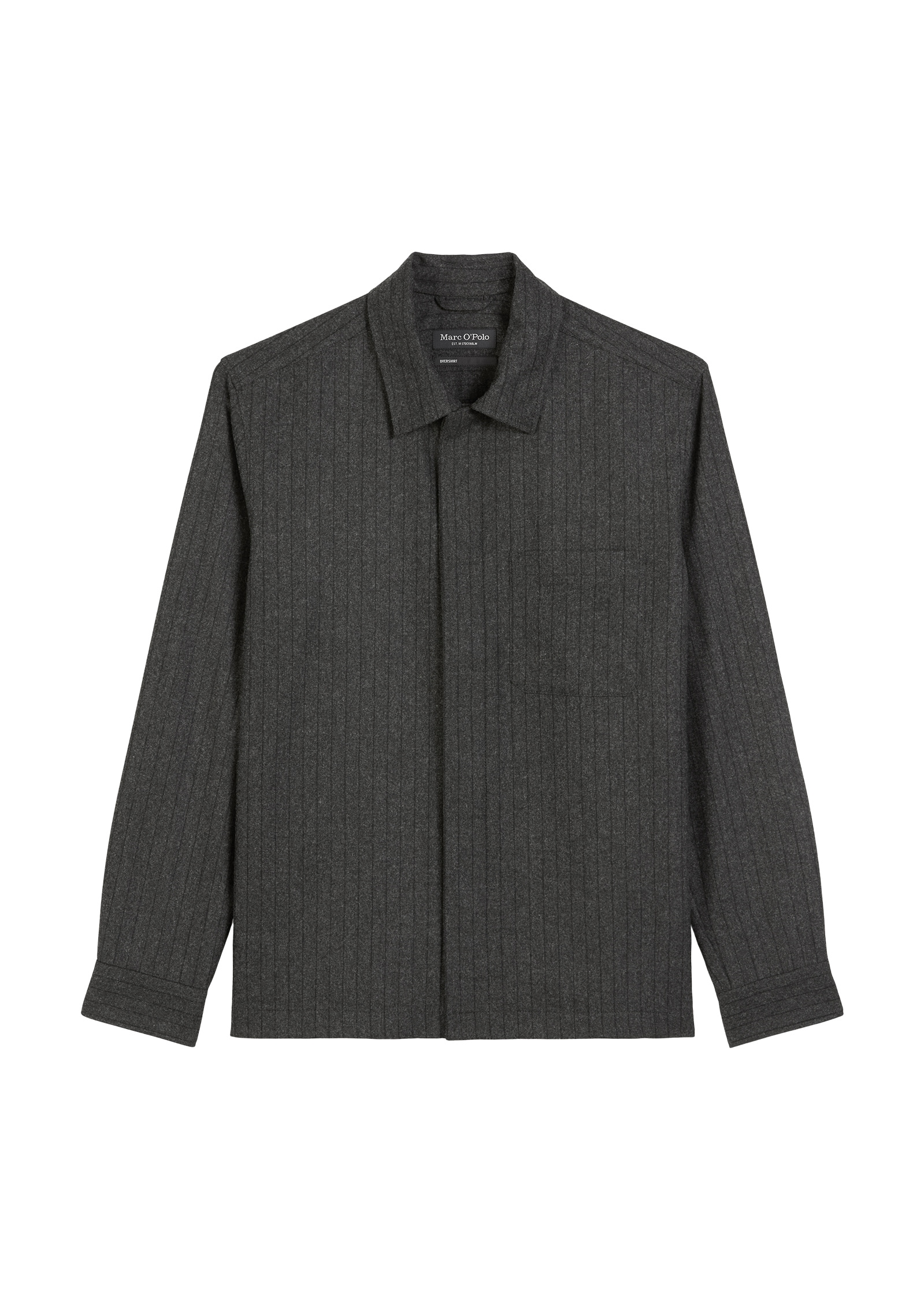 Marc O'Polo Kurzjacke »aus weicher Tech Wool« ohne Kapuze