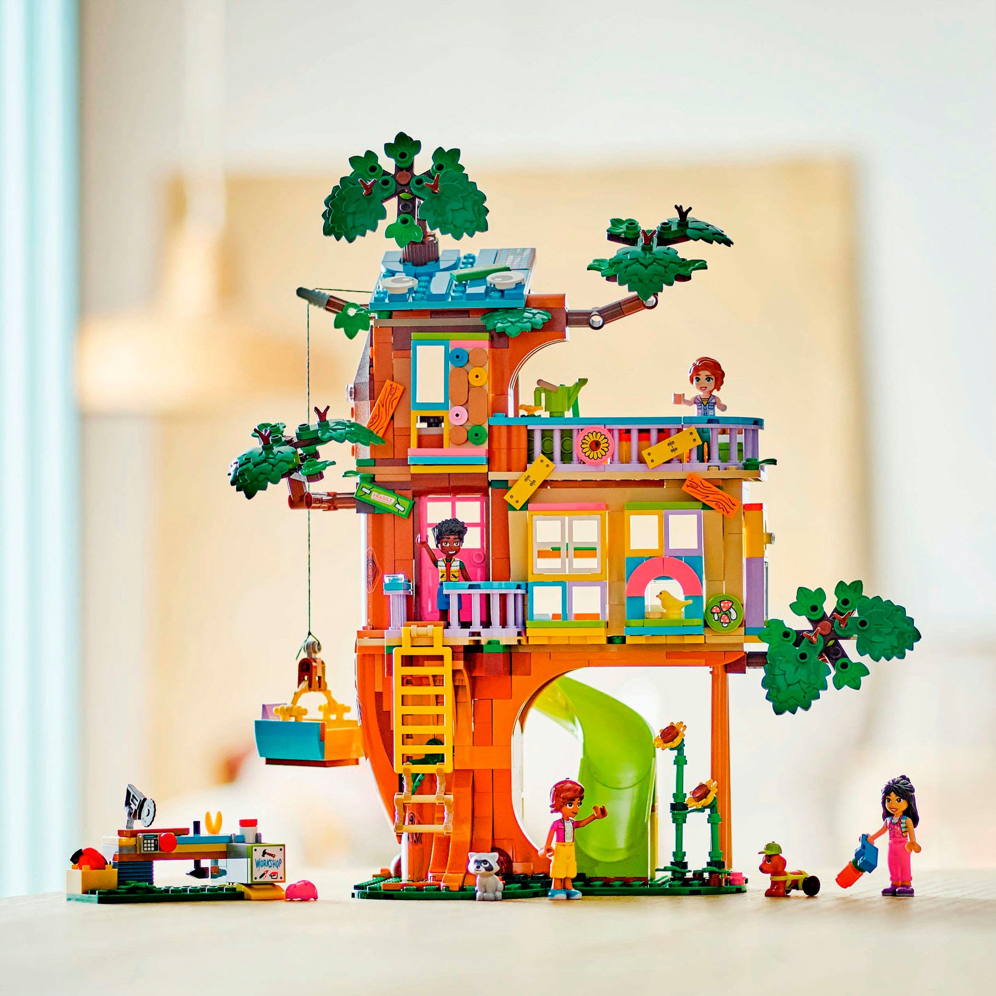 LEGO® Konstruktionsspielsteine »Baumhaus (42652), LEGO Friends«, (701 St.), Made in Europe