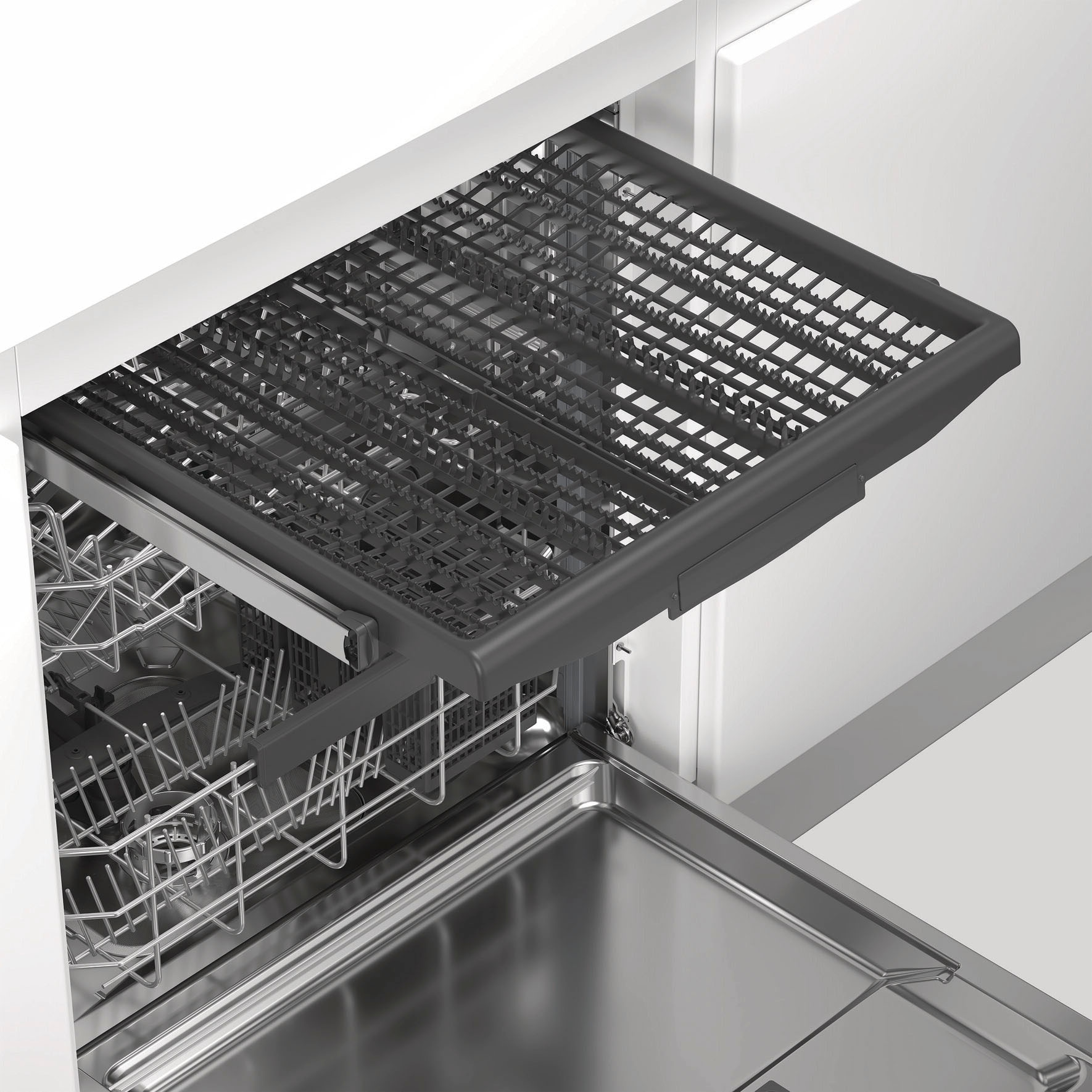 BAUKNECHT teilintegrierbarer Geschirrspüler »OBBC Ecosilent2 7540« 8,9 l 14 tlg. Maßgedecke ActiveDry – automatische Türöffnung für bessere Trocknungsergebnisse