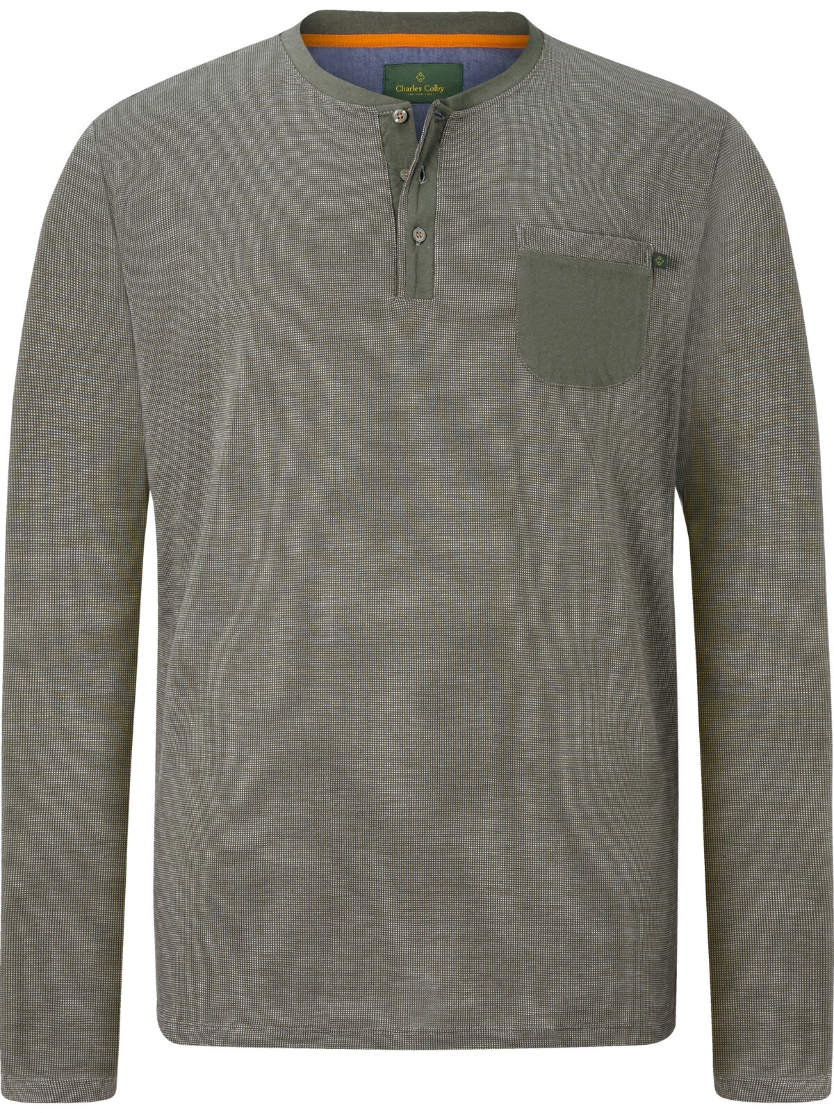 Charles Colby Langarm-Poloshirt "Langarmshirt EARL MARCUS" günstig online kaufen