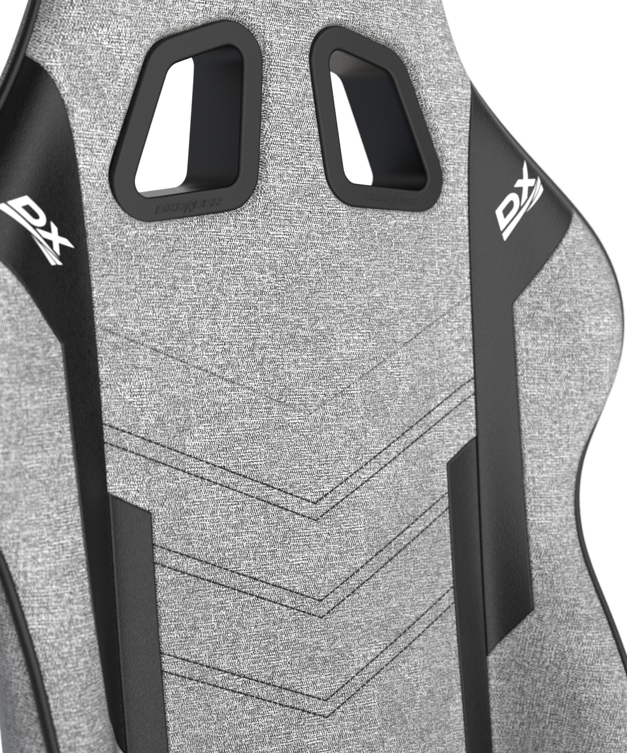 MCA furniture Gaming-Stuhl »DX Racer Prince Gamingchair«, (Set), 1 St., Stoff, Gaming,Racing,Design,Lordose,Kissen,Armlehne,drehbar,verstellbar