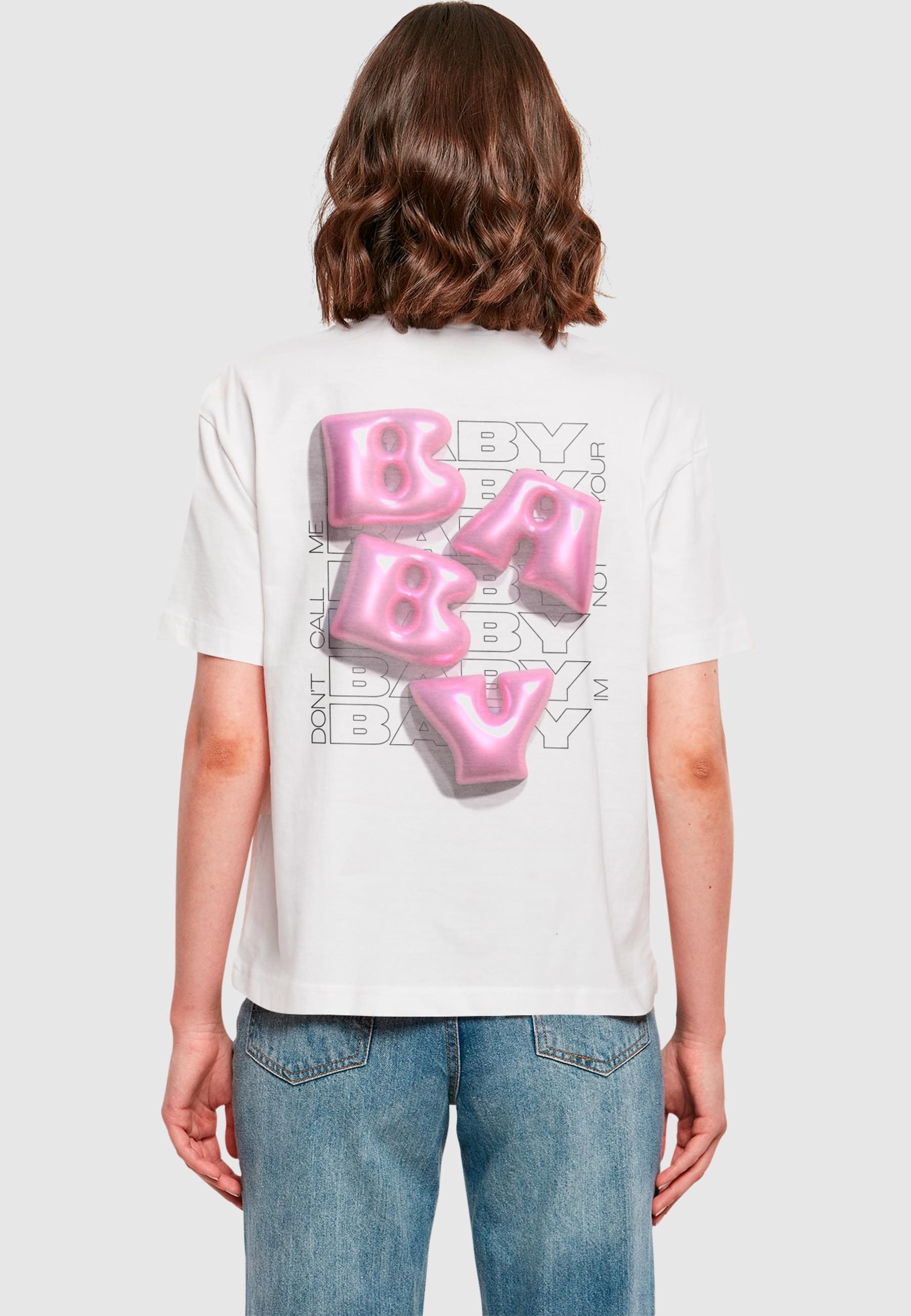 Miss Tee T-Shirt »Miss Tee Damen Don't Call Me Tee«, (1 tlg.)