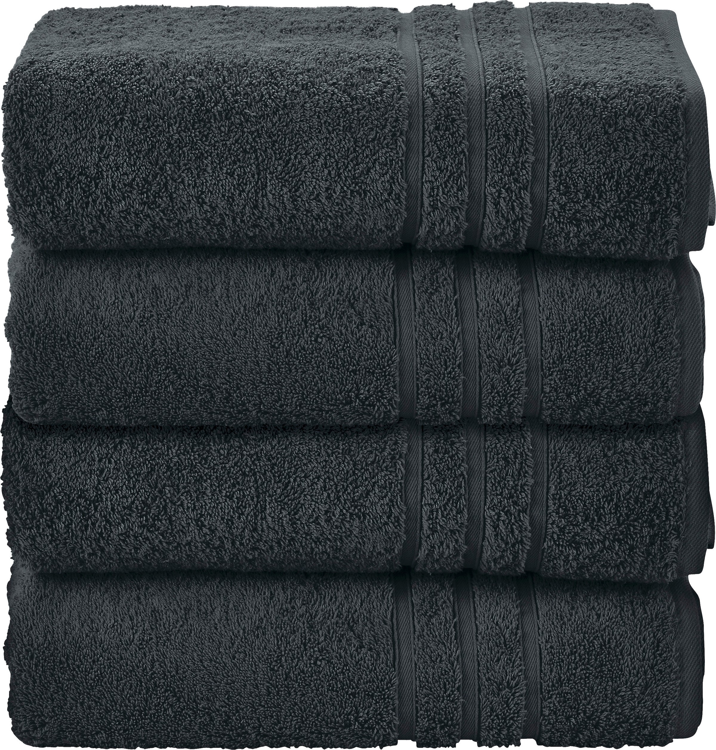 done. Handtuch Set "Daily Uni" Uni Farben, saugfähiges Walkfrottier günstig online kaufen