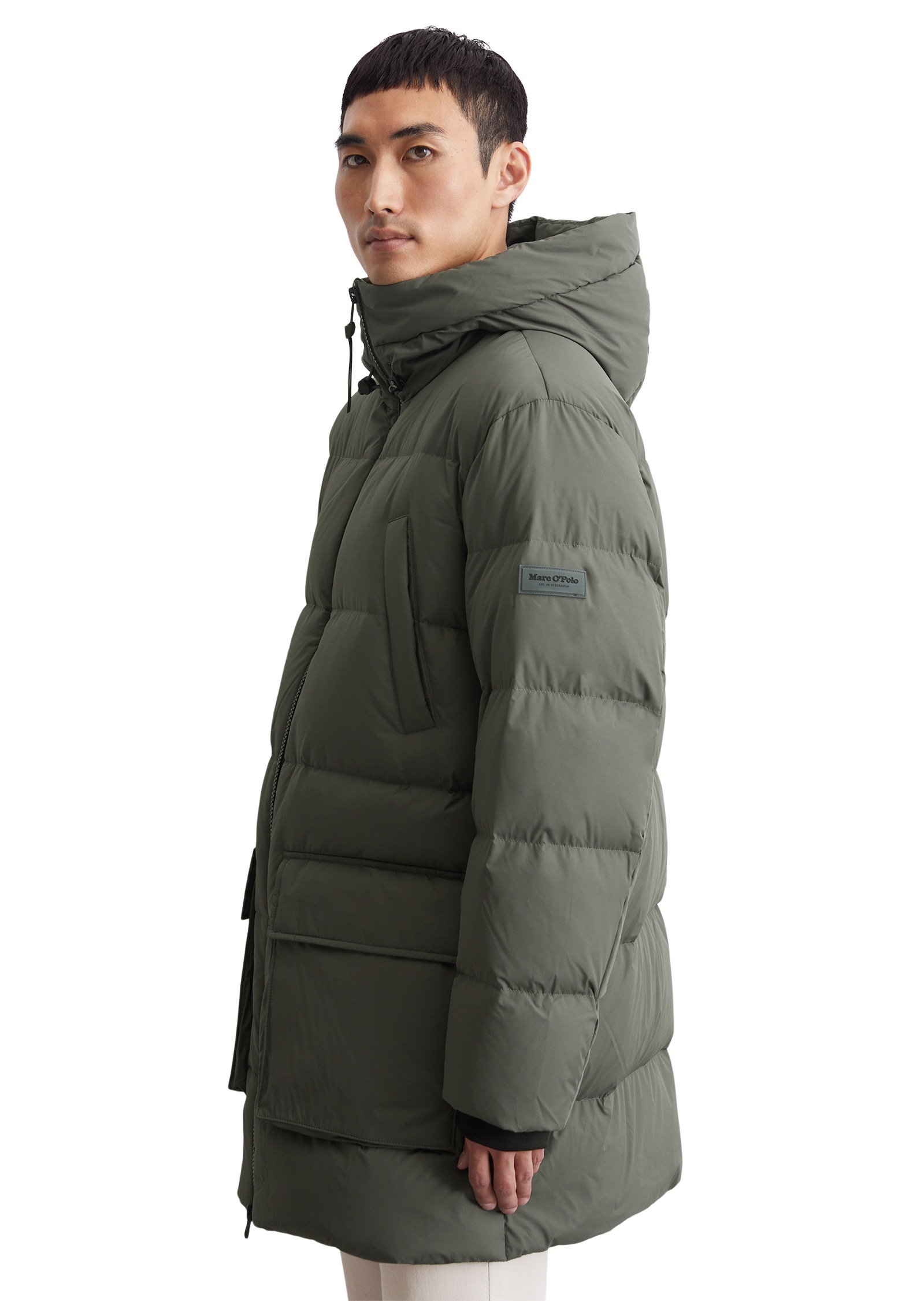 Marc OPolo Outdoorjacke "mit wasserabweisender Oberfläche", ohne Kapuze günstig online kaufen