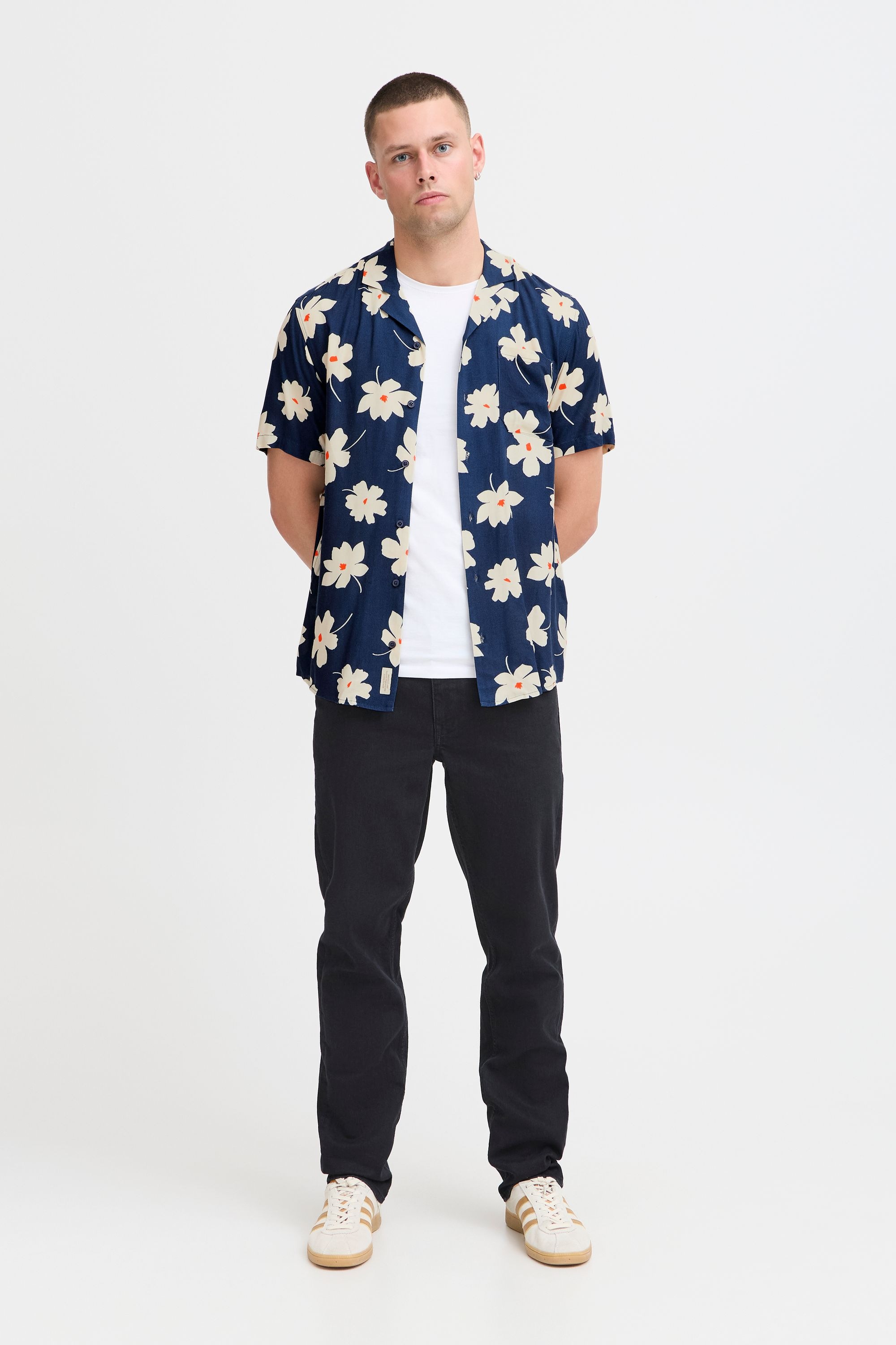 Blend Kurzarmshirt »Kurzarmhemd BHADAN«