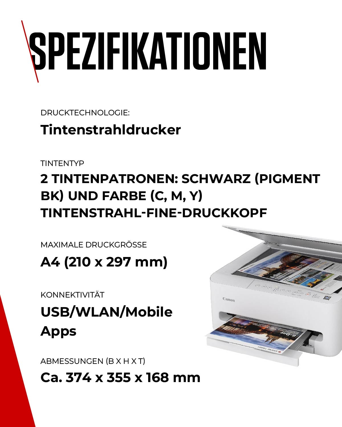 Canon Multifunktionsdrucker »PIXMA TS4150i«