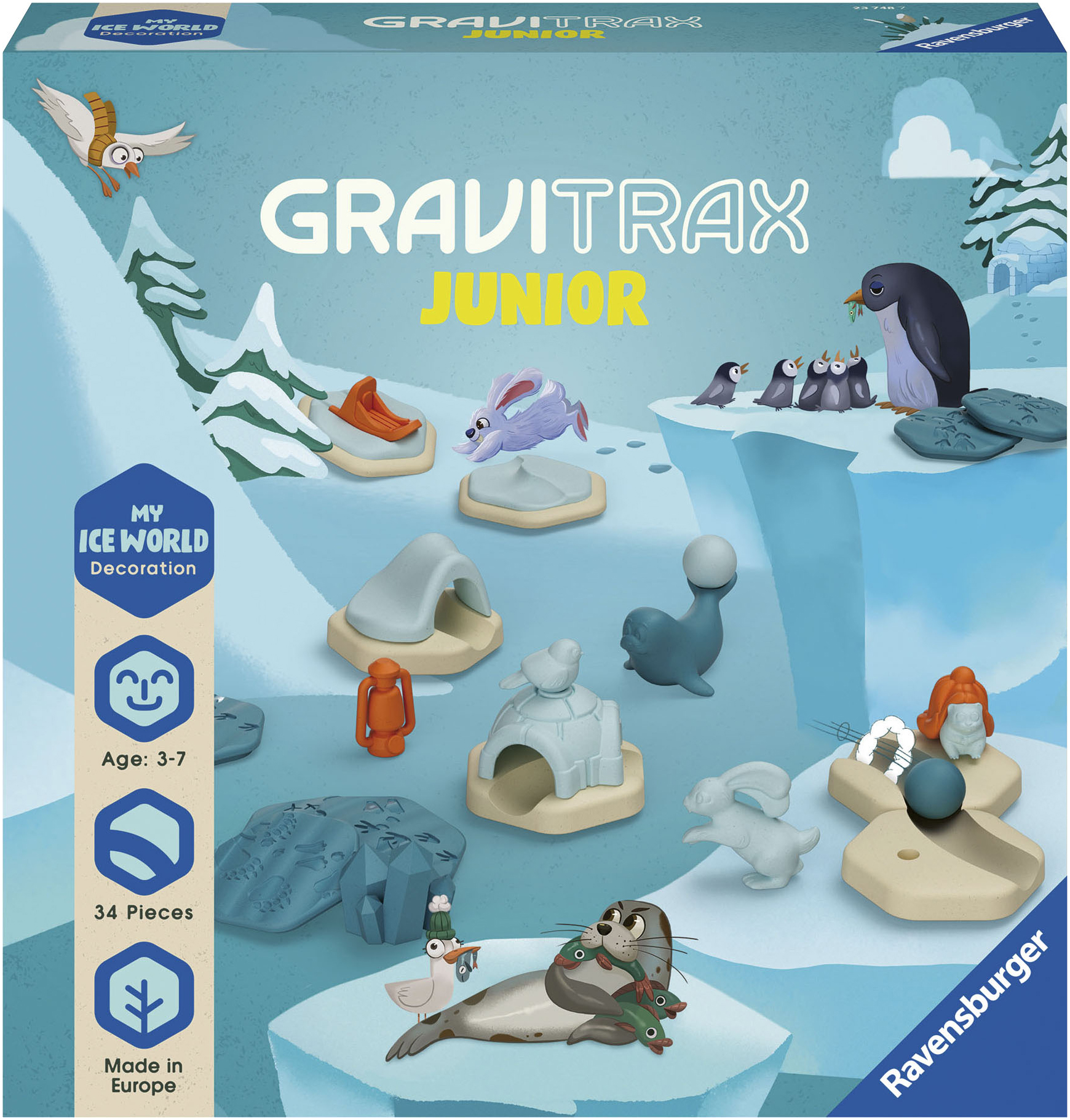 Creative Marble Run Ravensburger GraviTrax Junior - Extension Set ...