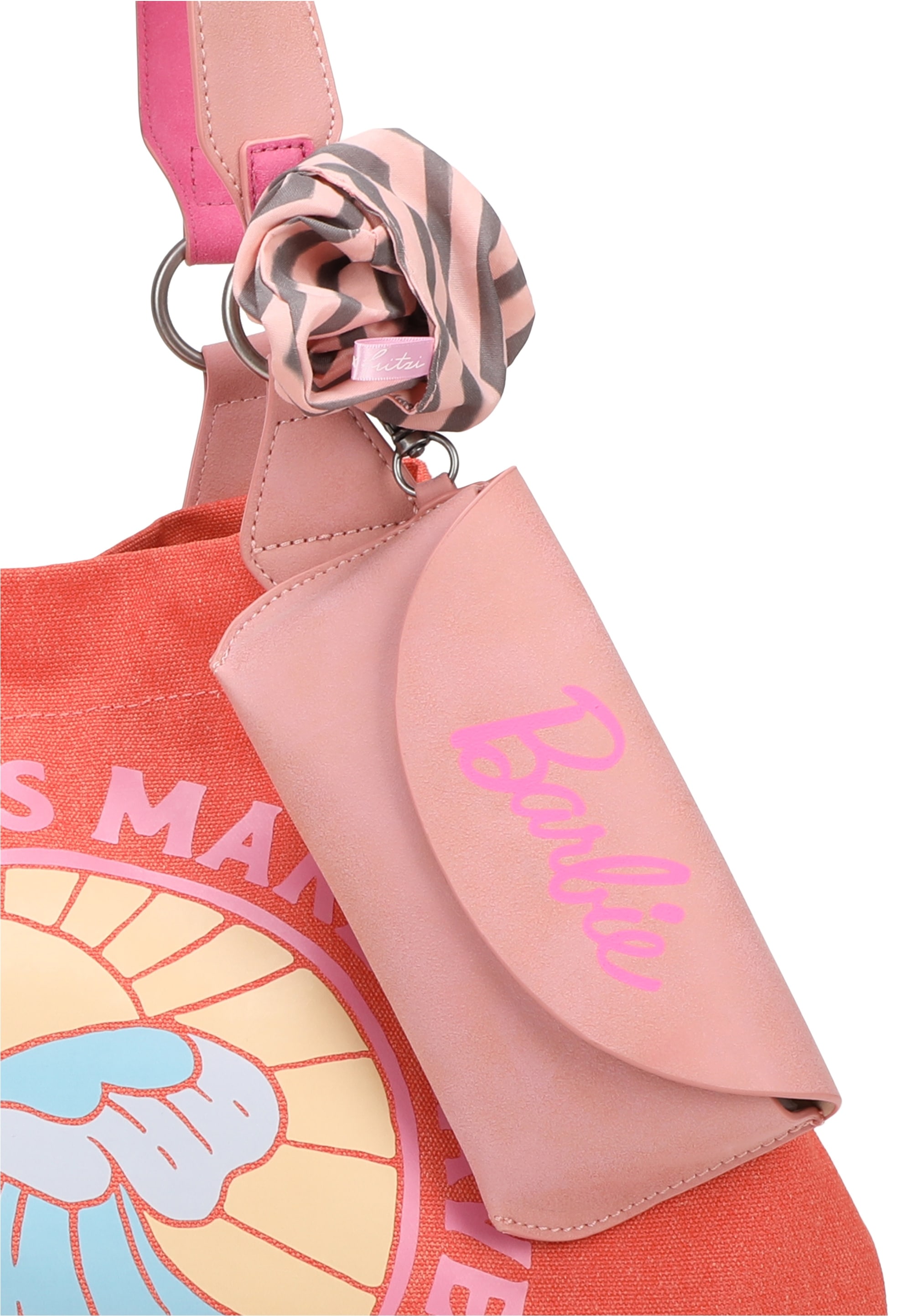 Fritzi aus Preußen Henkeltasche »Izzy Medium Big Wave Limited Barbie«, mit abnehmbarem Brillenetui