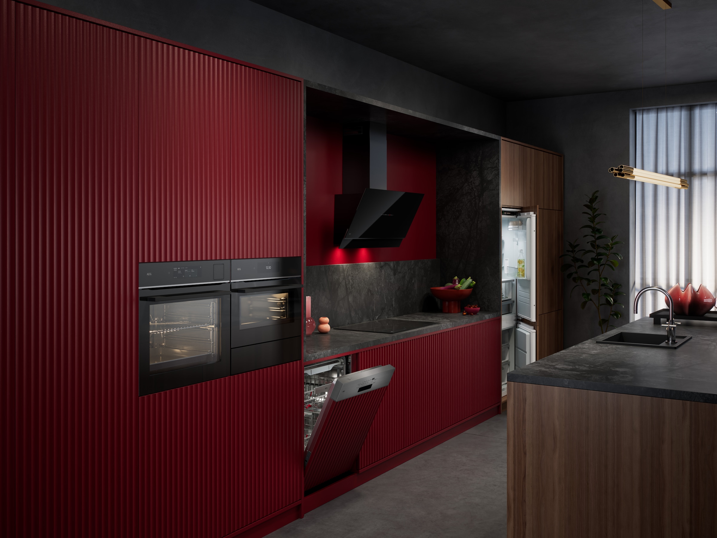 AEG teilintegrierbarer Geschirrspüler 8000 »GT8200B4SCM«