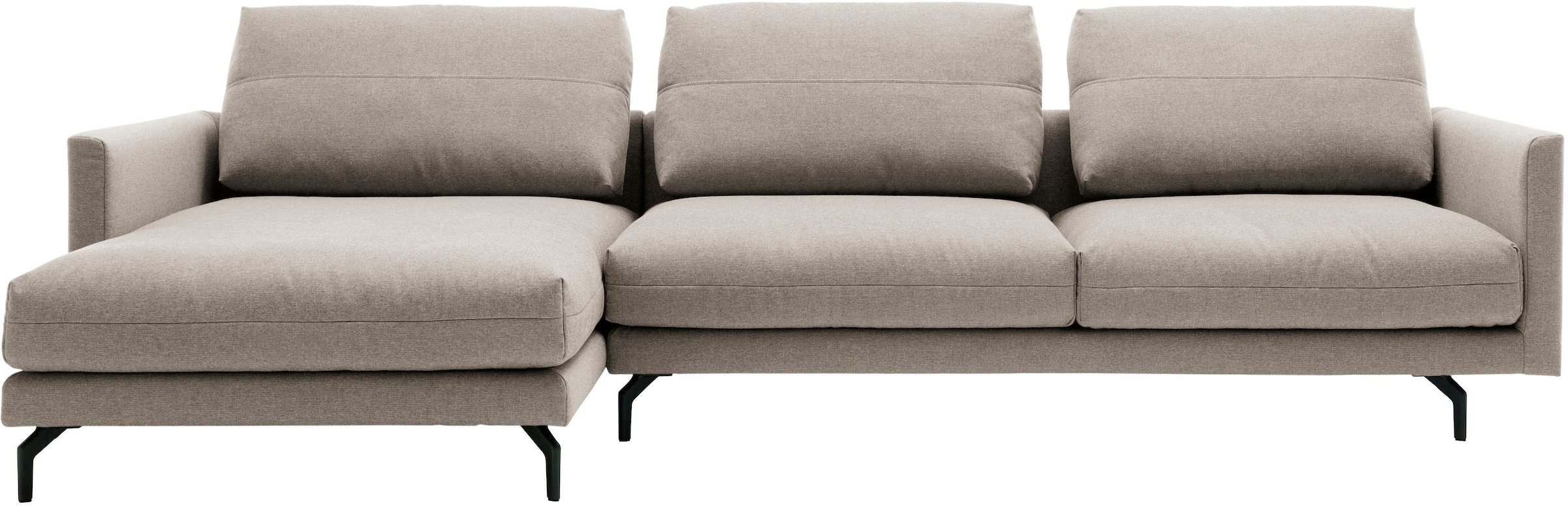 Creation BY ROLF BENZ Ecksofa "CR.414, Designecksofa, Polsterecke, Breite 300cm, L-Form" wahlweise aus feinstem Rindsleder oder hochwertigem Chenille
