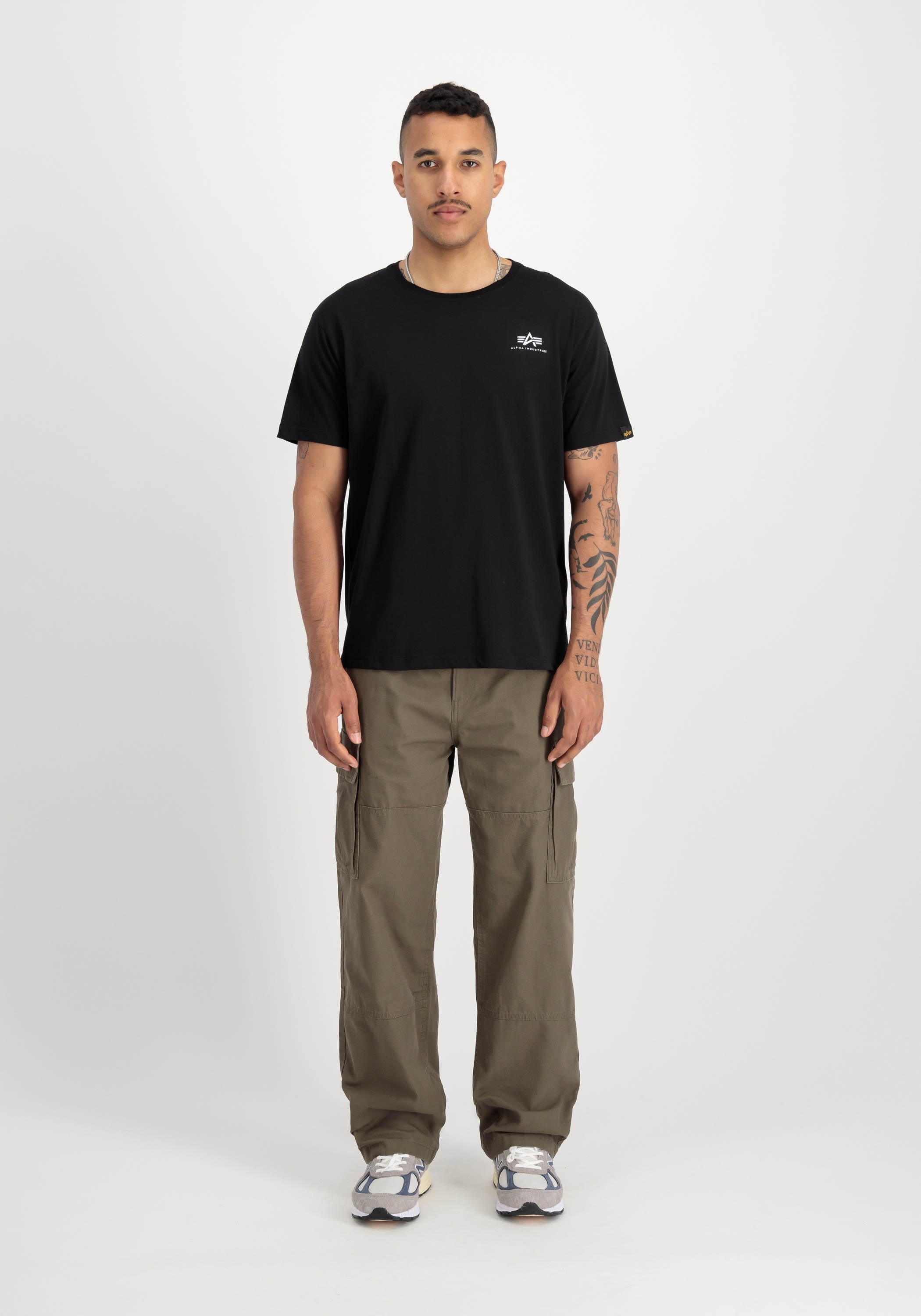 Alpha Industries T-Shirt »Alpha Industries Men - T-Shirts Basic T-Shirt SL TPU«