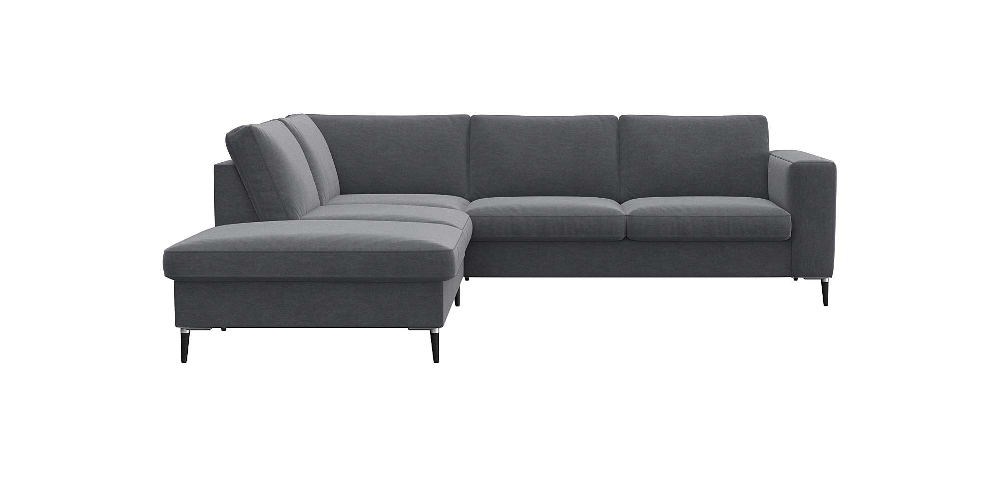 FLEXLUX Ecksofa "Fiore, bequem und komfortabel, zeitlos, L-Form", breite Ar günstig online kaufen