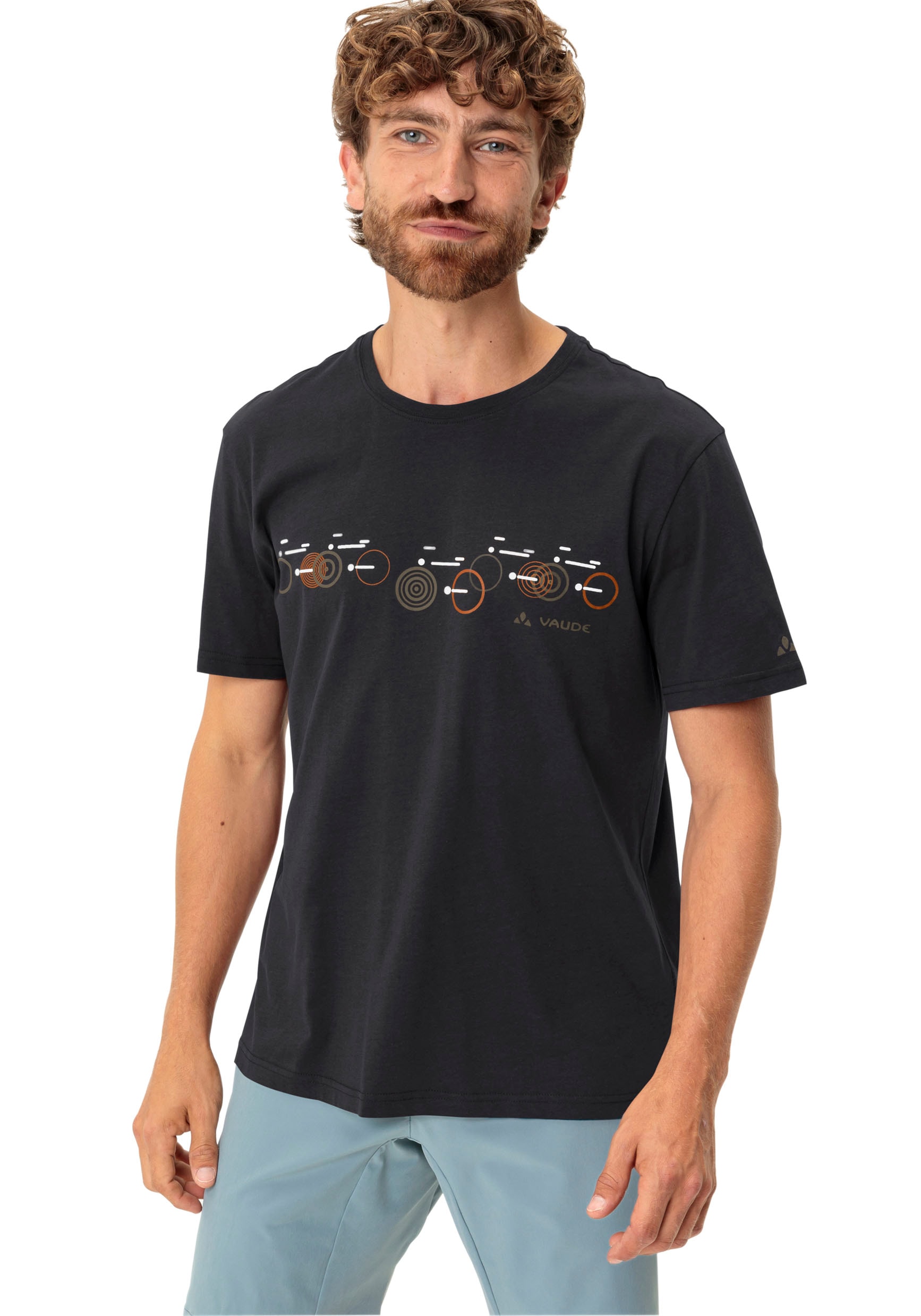T-Shirt, mit Fahrradprint