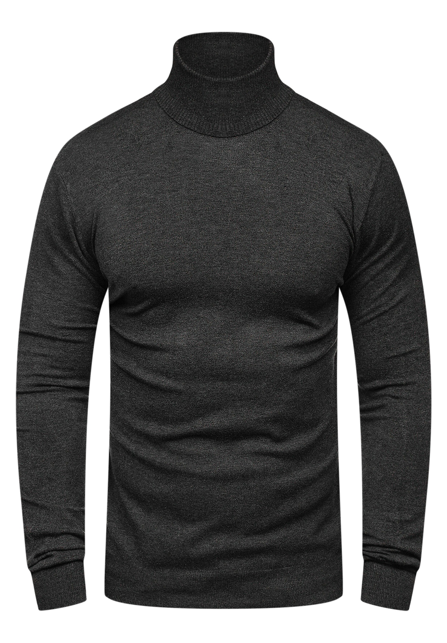 behype Rollkragenpullover »TIBERIUS«, im modischen Slim Fit-Schnitt
