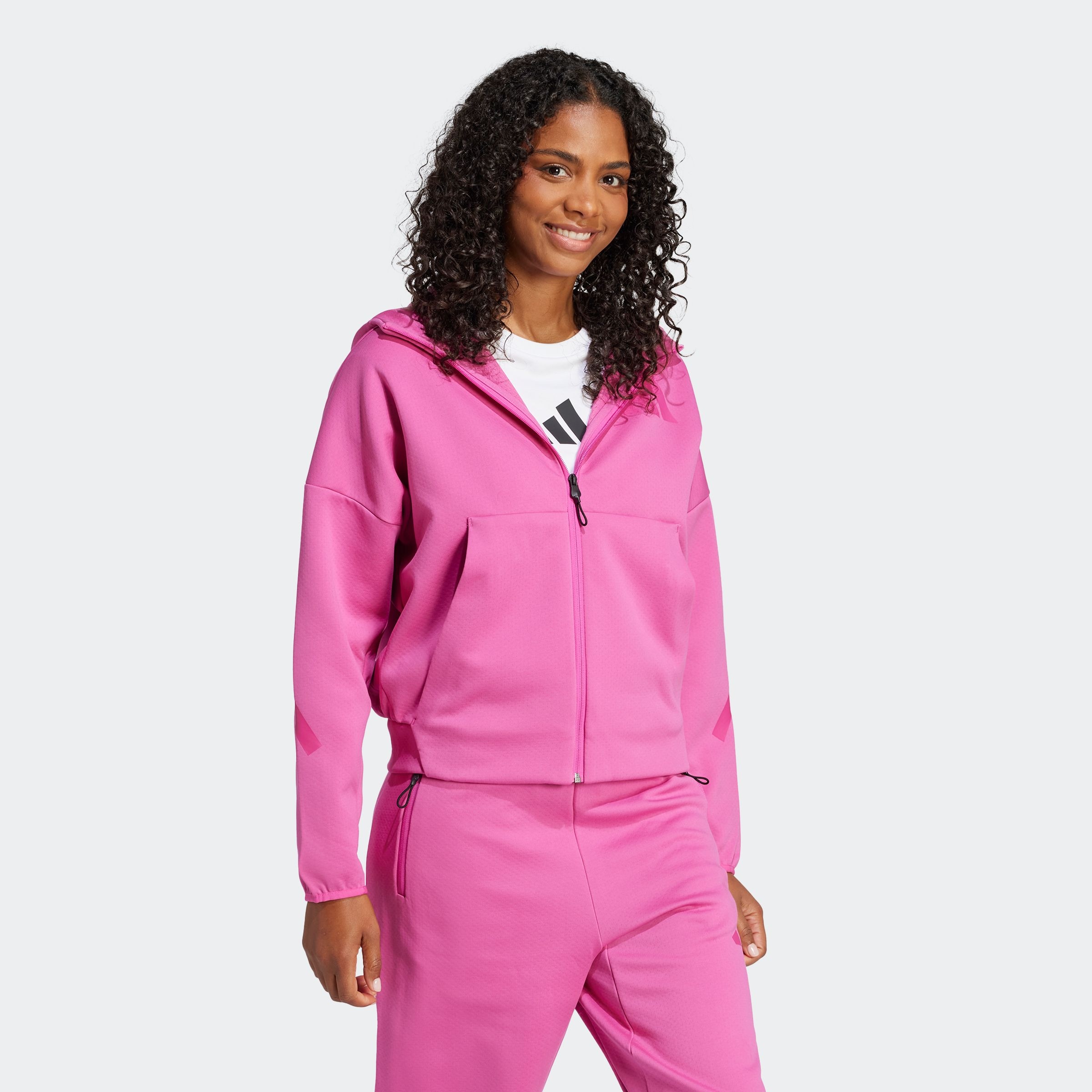 adidas Sportswear Kapuzensweatshirt "W Z.N.E. FZ" günstig online kaufen