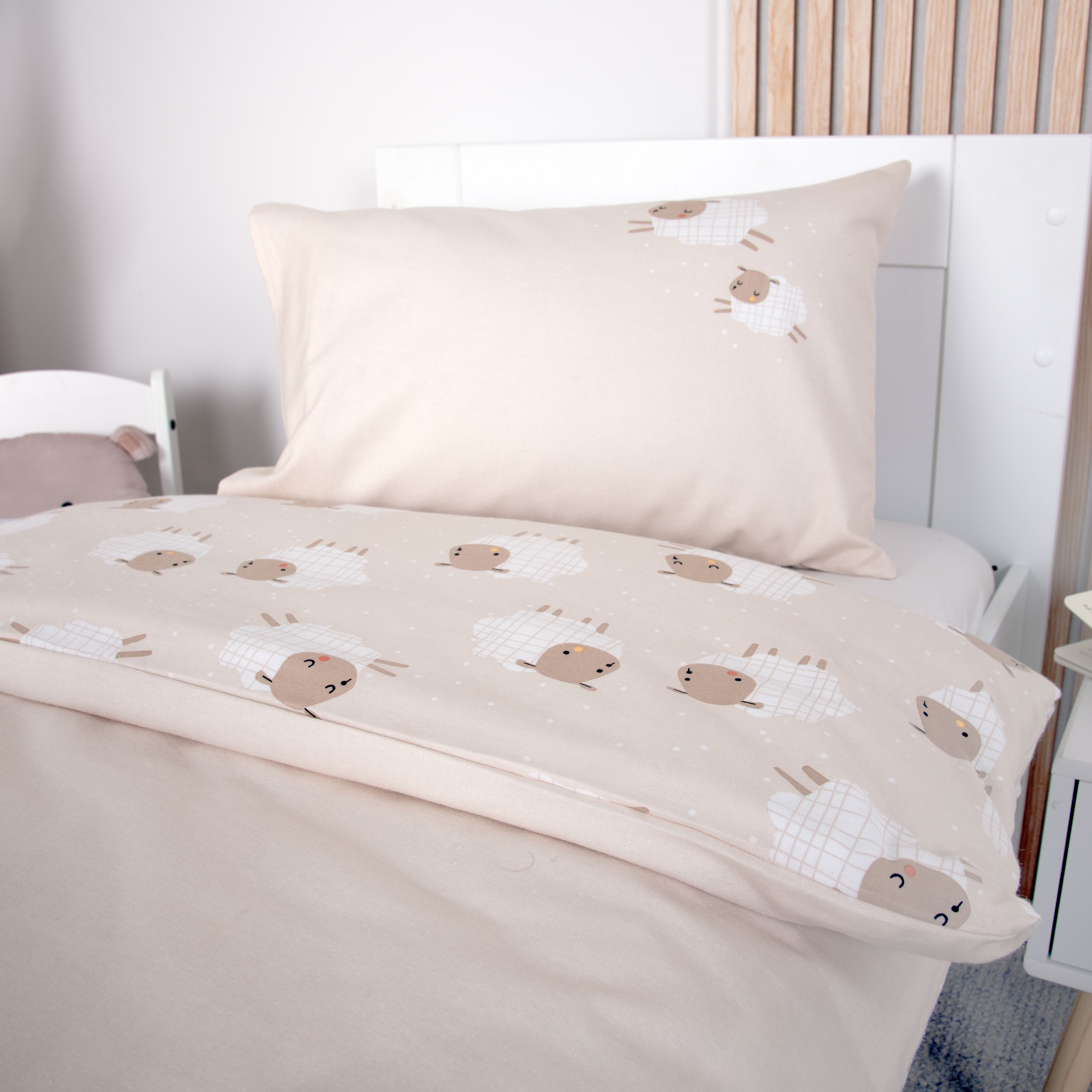 Baby Best Wendebettwäsche "babybest Schäfchen" 2 Stk. besonders kuschelig günstig online kaufen