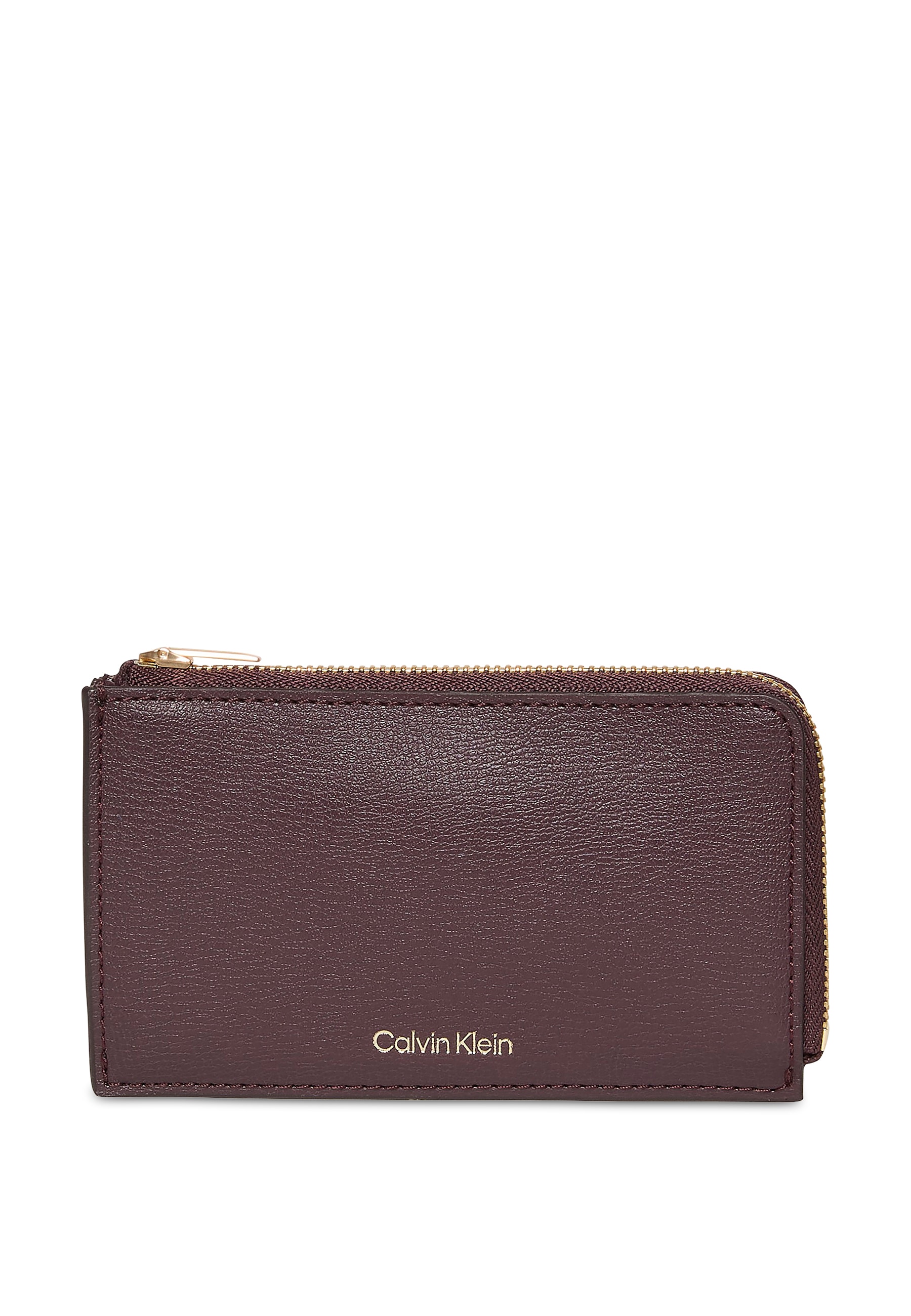 Calvin Klein Kartenetui "FOIL LOGO TOP ZIP CARDCASE", Kreditkartenetui mit günstig online kaufen