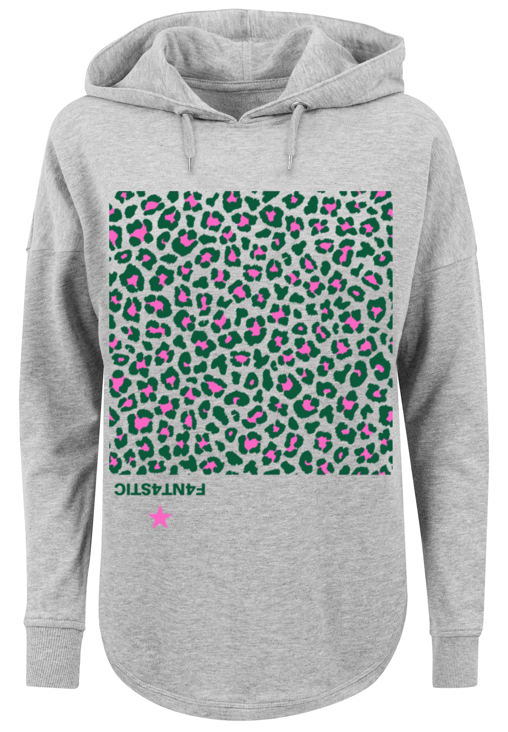 F4NT4STIC Kapuzenpullover »Leo Grün«, Print