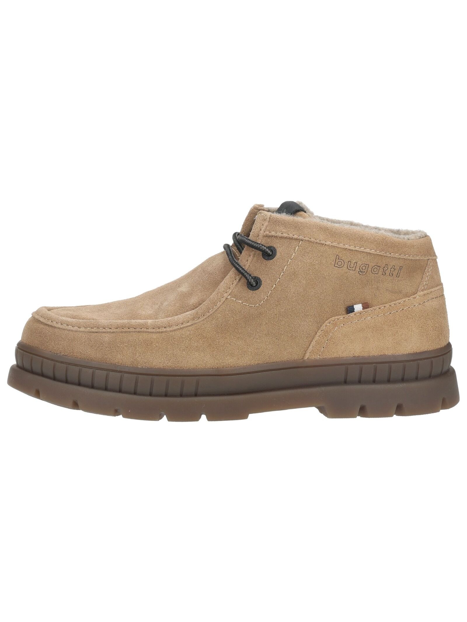 bugatti Schnürstiefelette »bugatti Stiefelette Veloursleder«